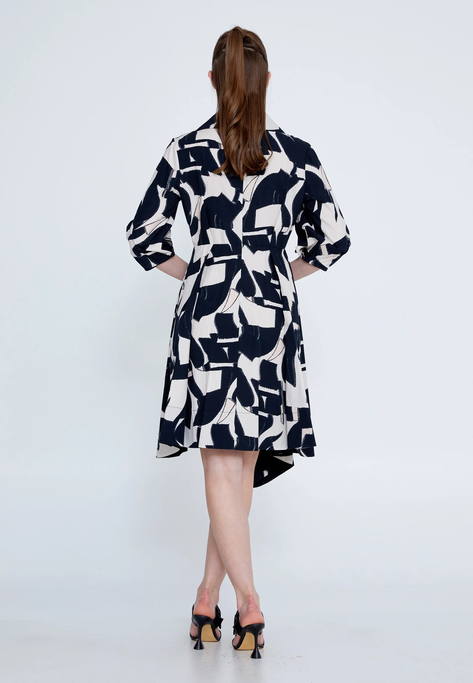 Mid-Length Midi Polyester Column Regular Casual Dress kmy24y40412 - Image 2