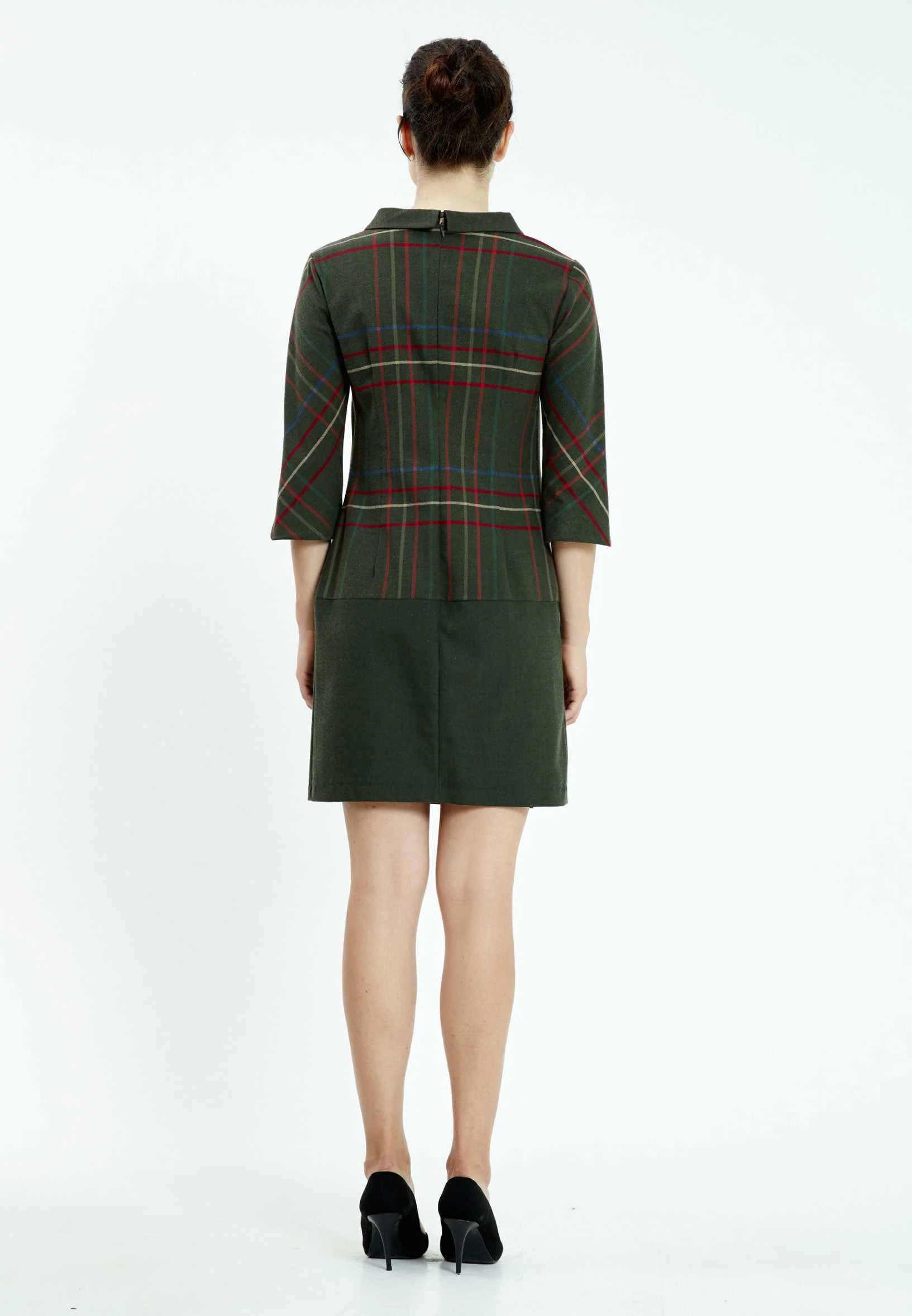 Mid-Length Mini Crepe Column Regular Casual Dress mis17036 - Image 6