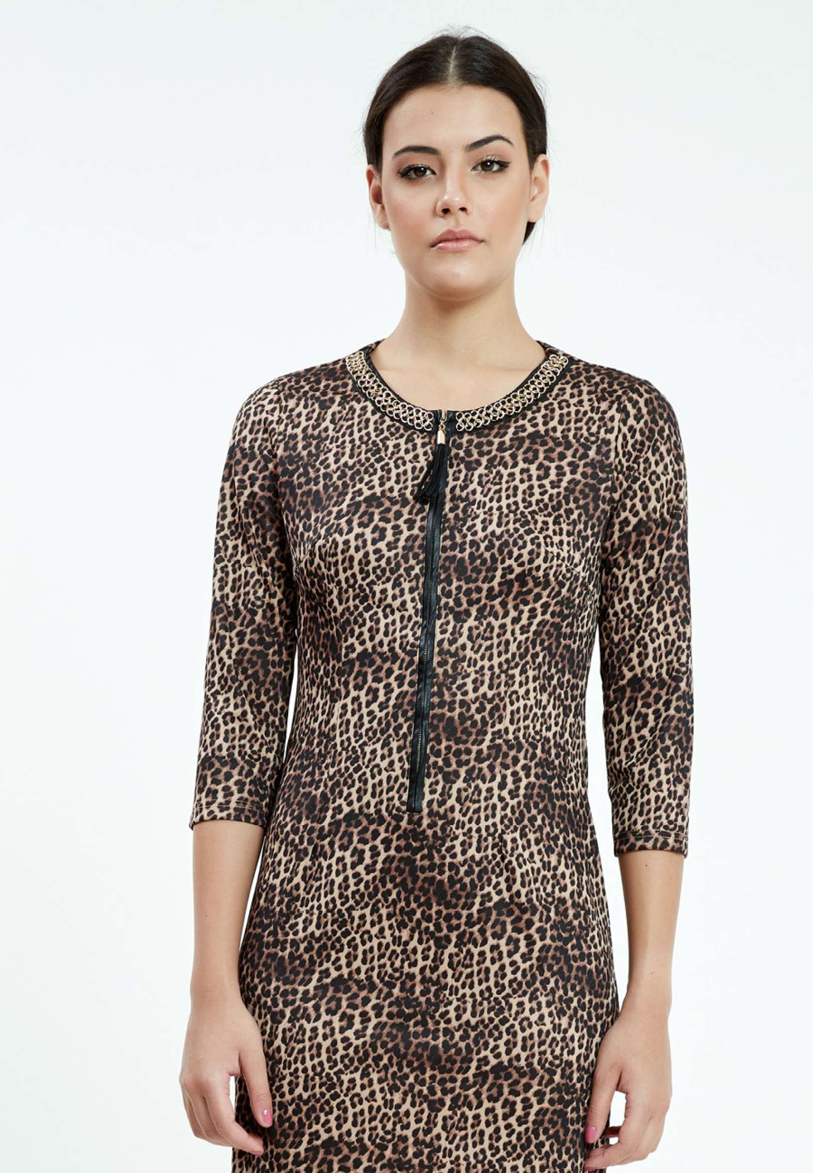Mid-Length Mini Lycra Bodycon Regular Casual Dress ser18339 - Image 8