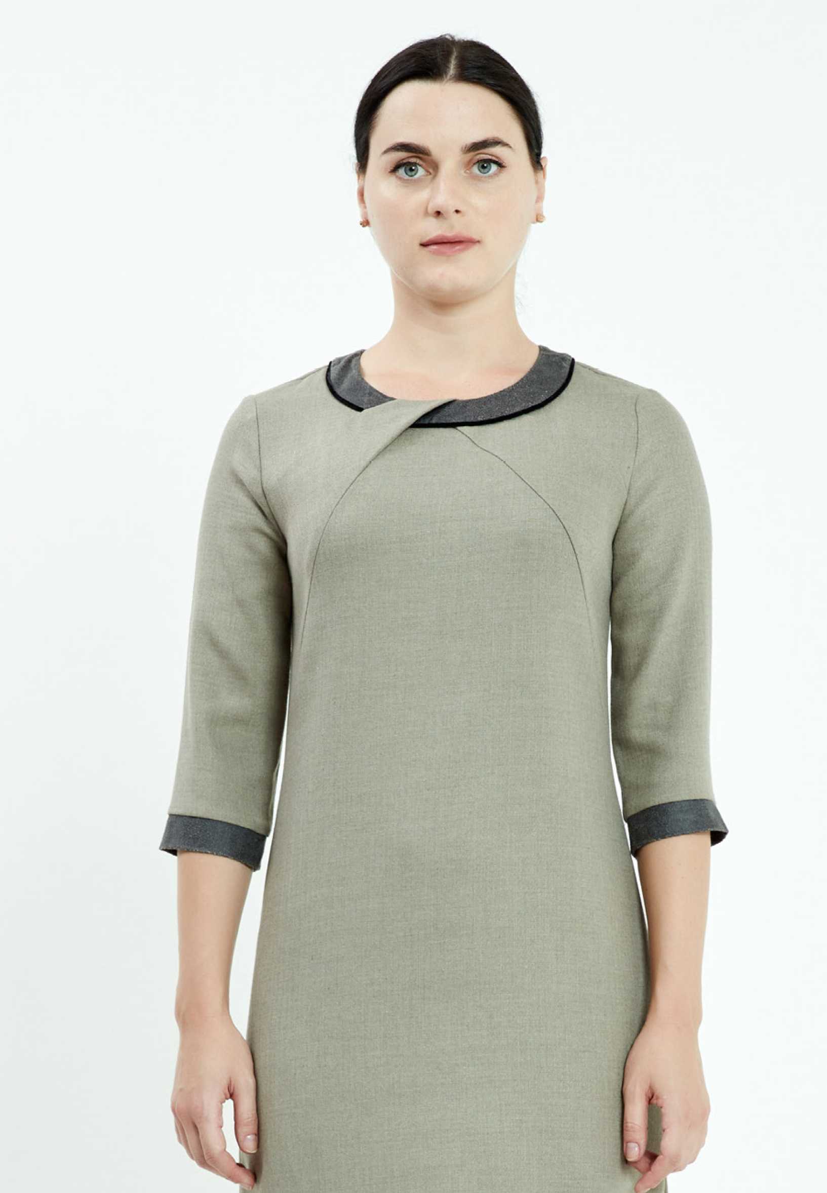 Mid-Length Mini Lycra Column Regular Casual Dress mis916015 - Image 12