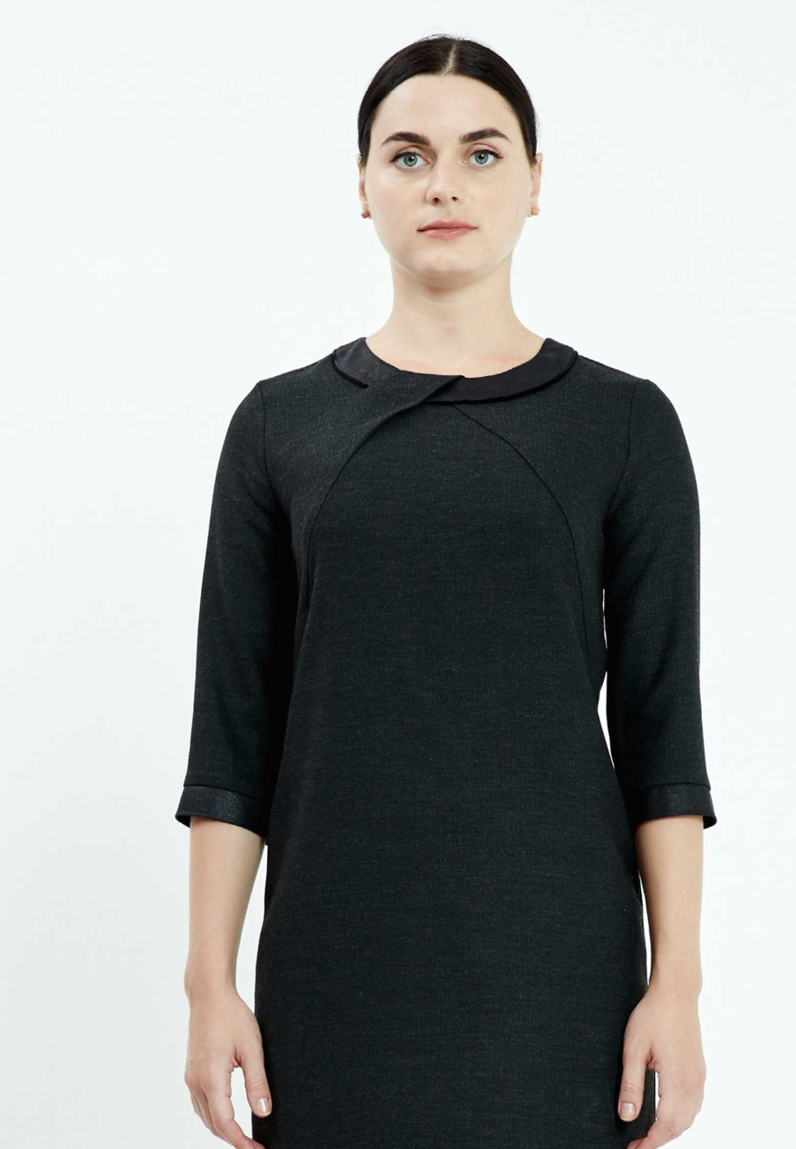 Mid-Length Mini Lycra Column Regular Casual Dress mis916015 - Image 4