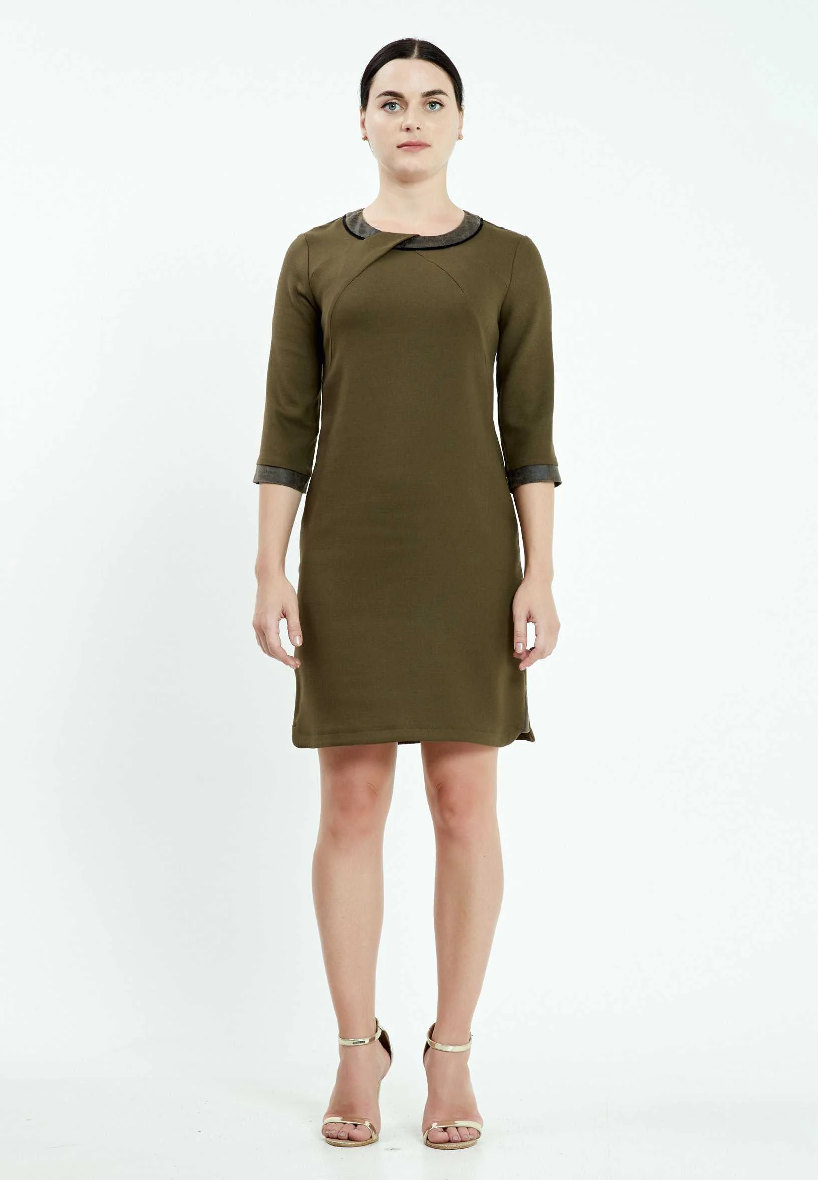 Mid-Length Mini Lycra Column Regular Casual Dress mis916015 - Image 5