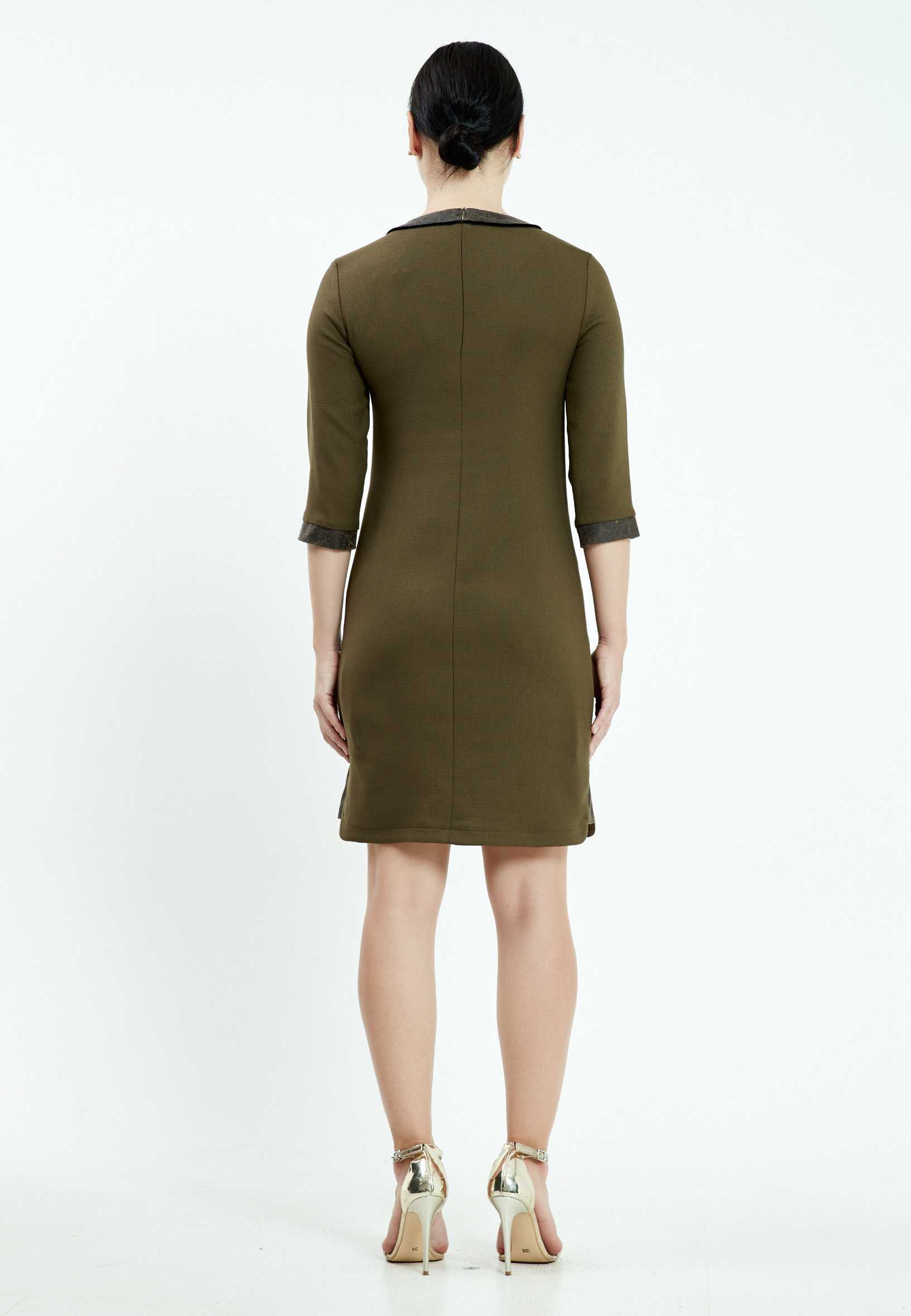 Mid-Length Mini Lycra Column Regular Casual Dress mis916015 - Image 6
