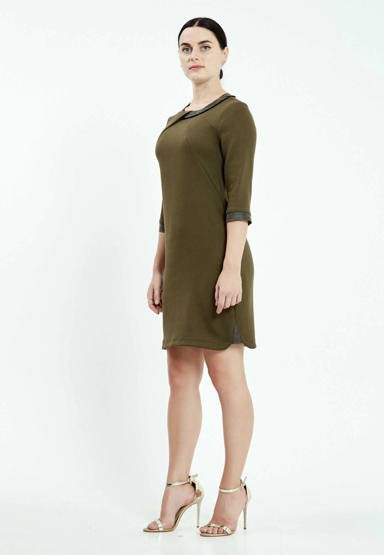 Mid-Length Mini Lycra Column Regular Casual Dress mis916015 - Image 7
