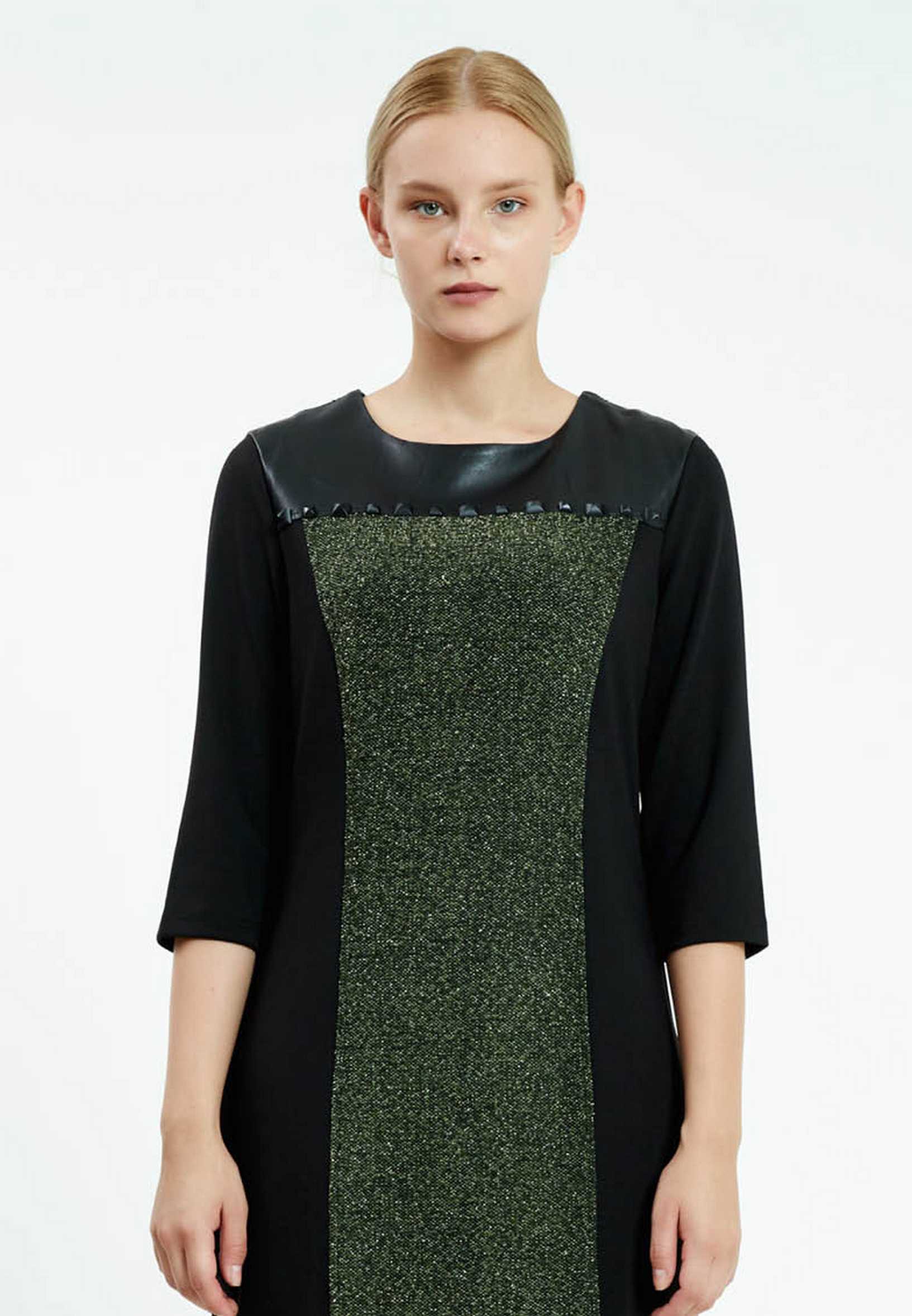 Mid-Length Mini Lycra Column Regular Casual Dress ser18273 - Image 8