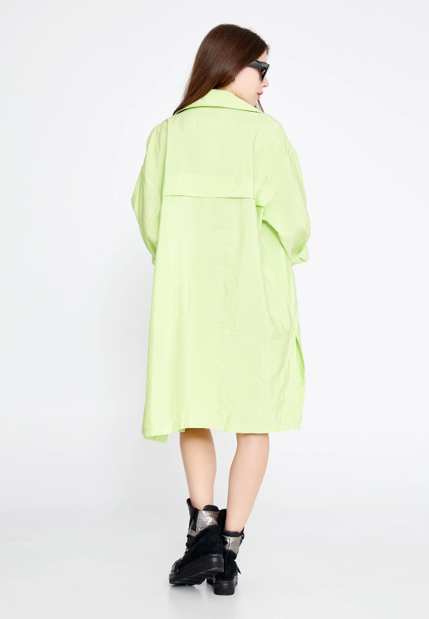Mid-Length Regular Trenchcoat ber23y8117 - Image 2
