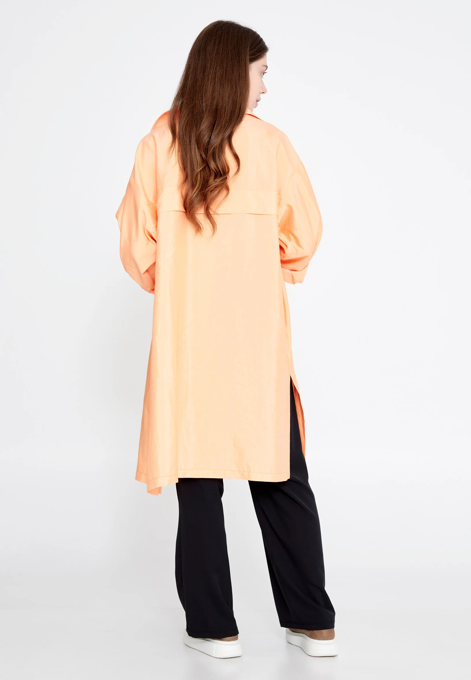 Mid-Length Regular Trenchcoat ber23y8117 - Image 6