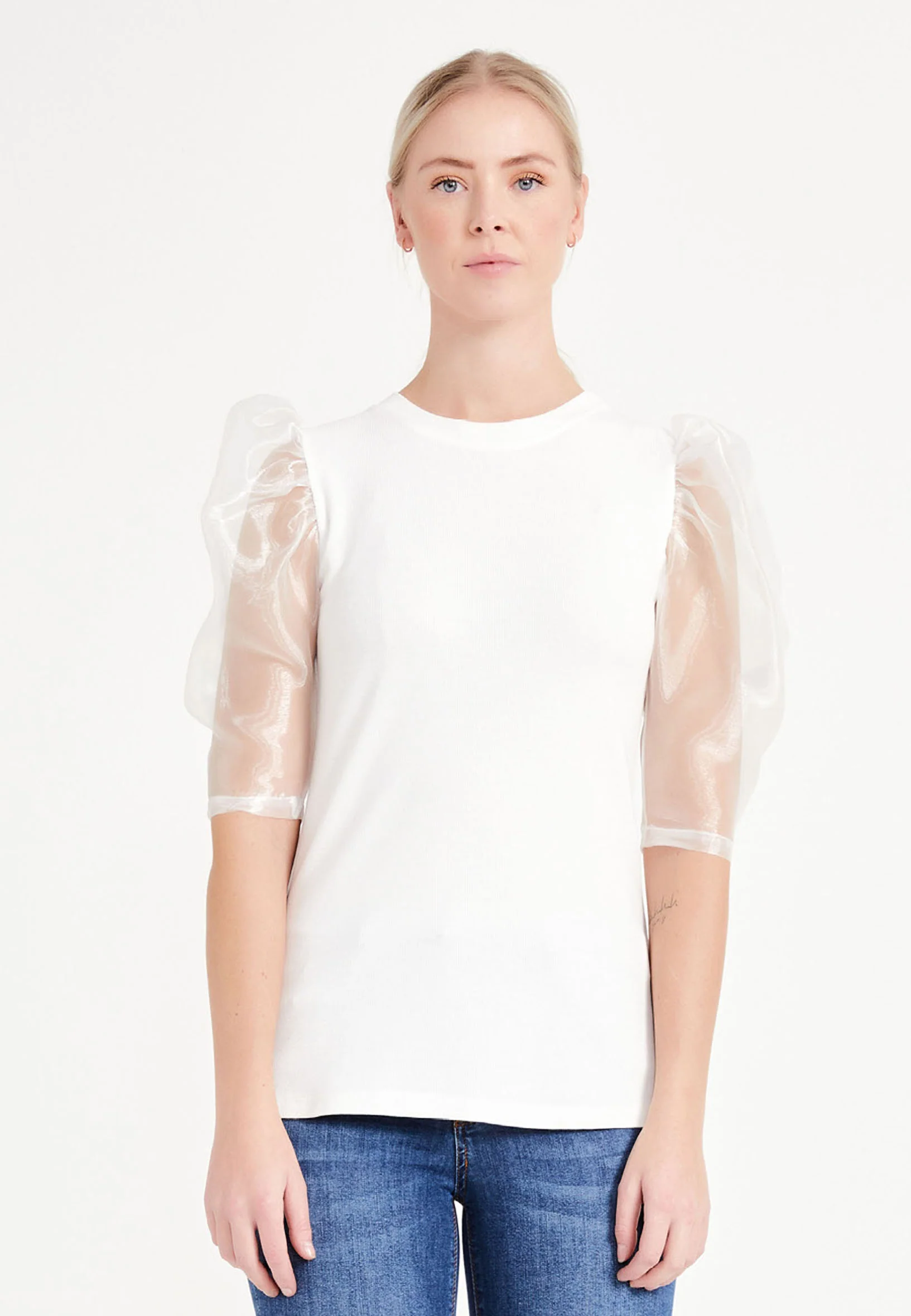 Mid-Length Solid Color Regular Blouse ber20y4130