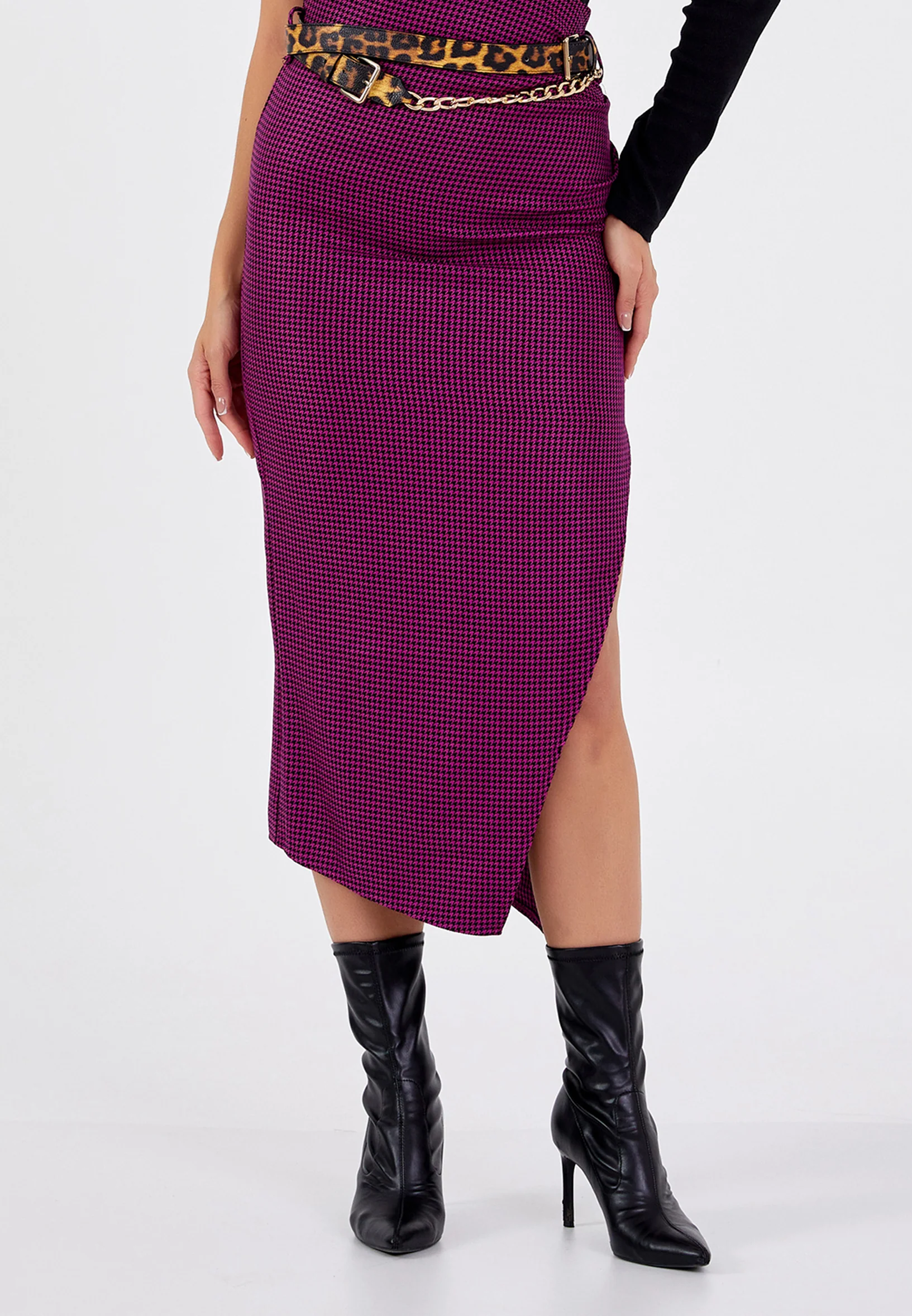 Midi Monogram Regular Skirt ber23k3137 - Image 5