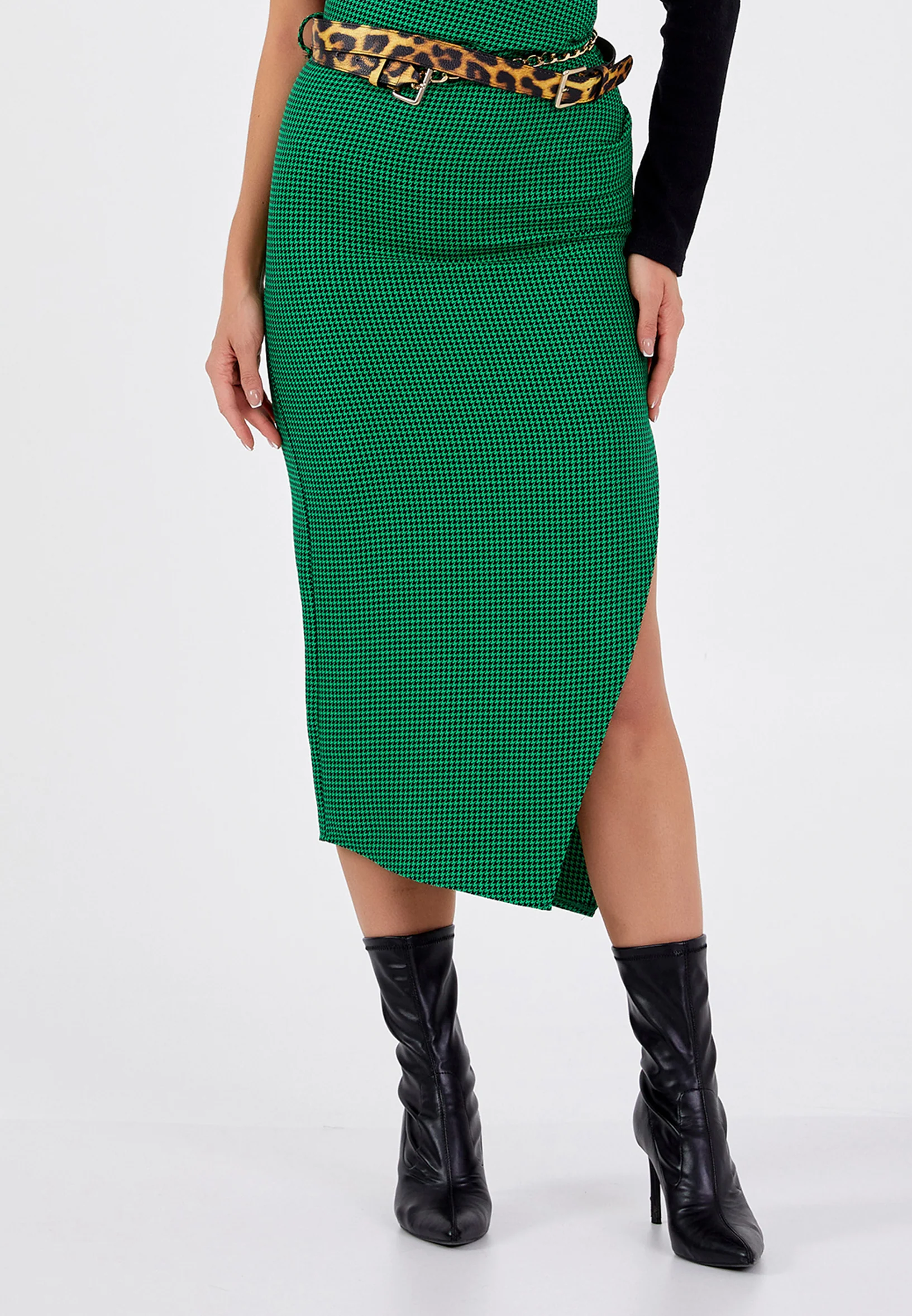 Midi Monogram Regular Skirt ber23k3137 - Image 9