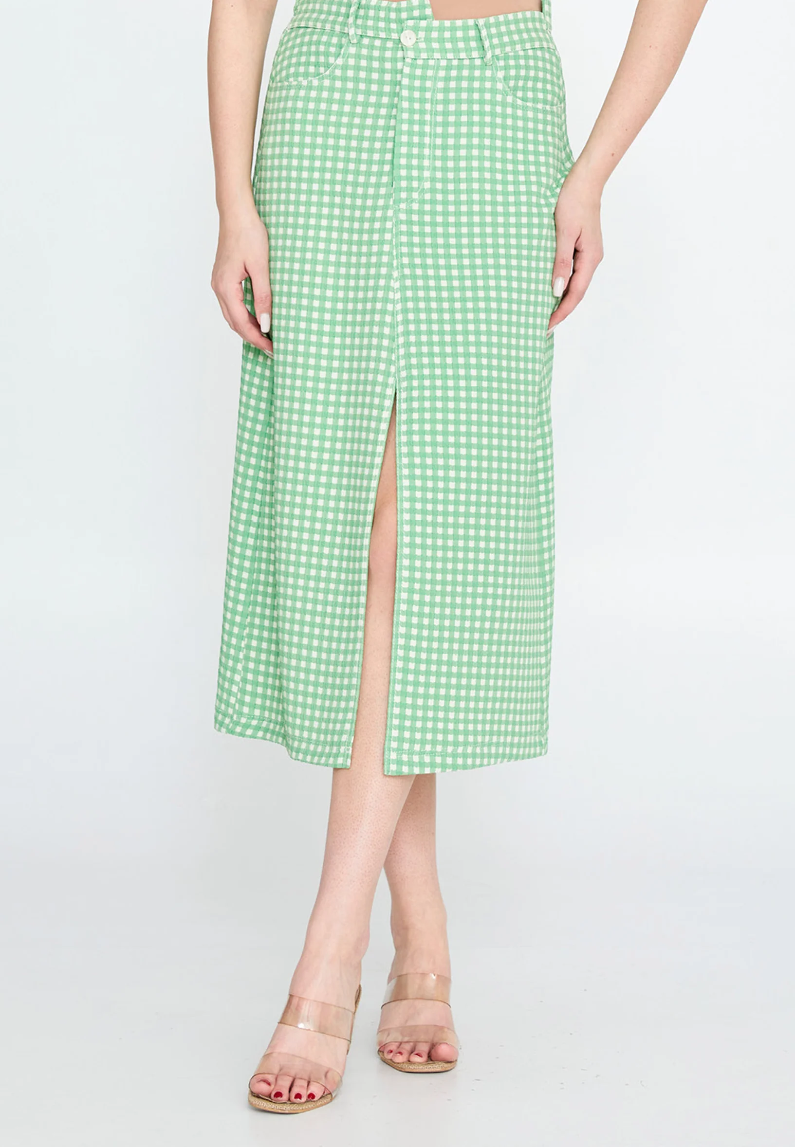 Midi Monogram Regular Skirt ber23y3140