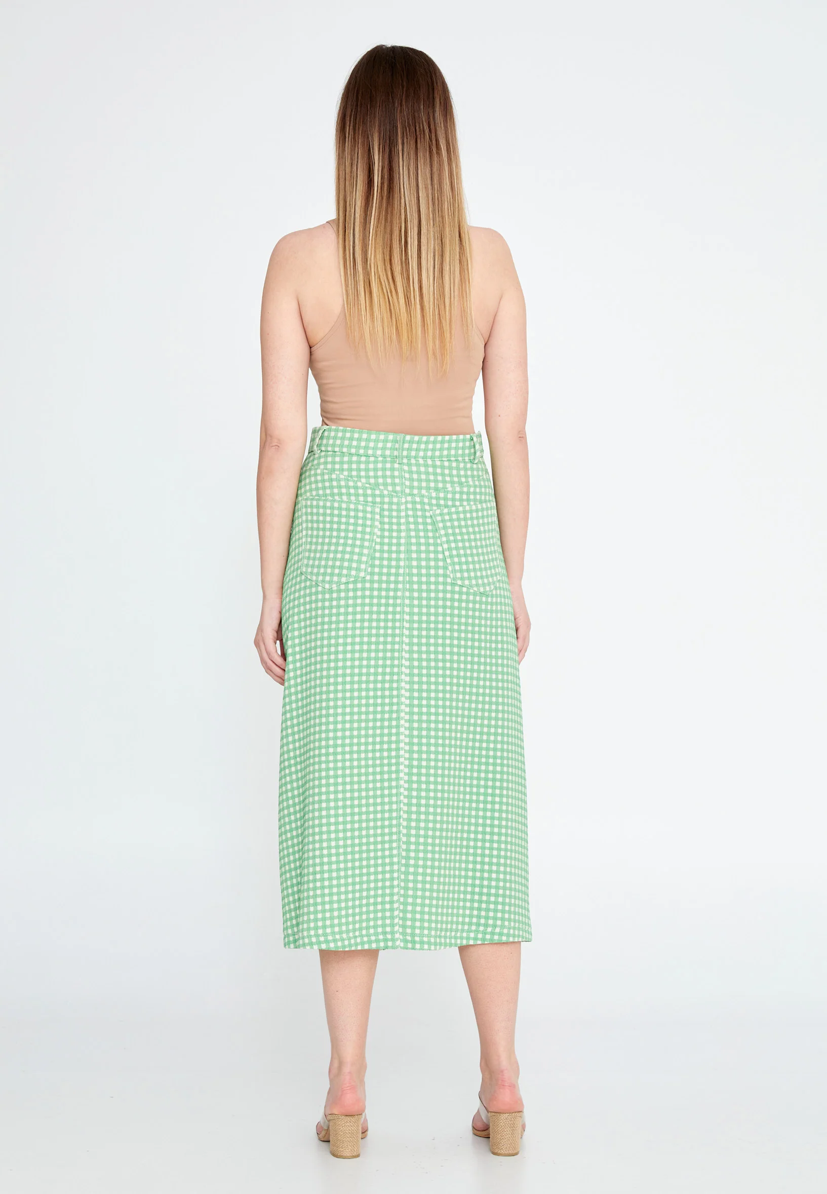 Midi Monogram Regular Skirt ber23y3140 - Image 3