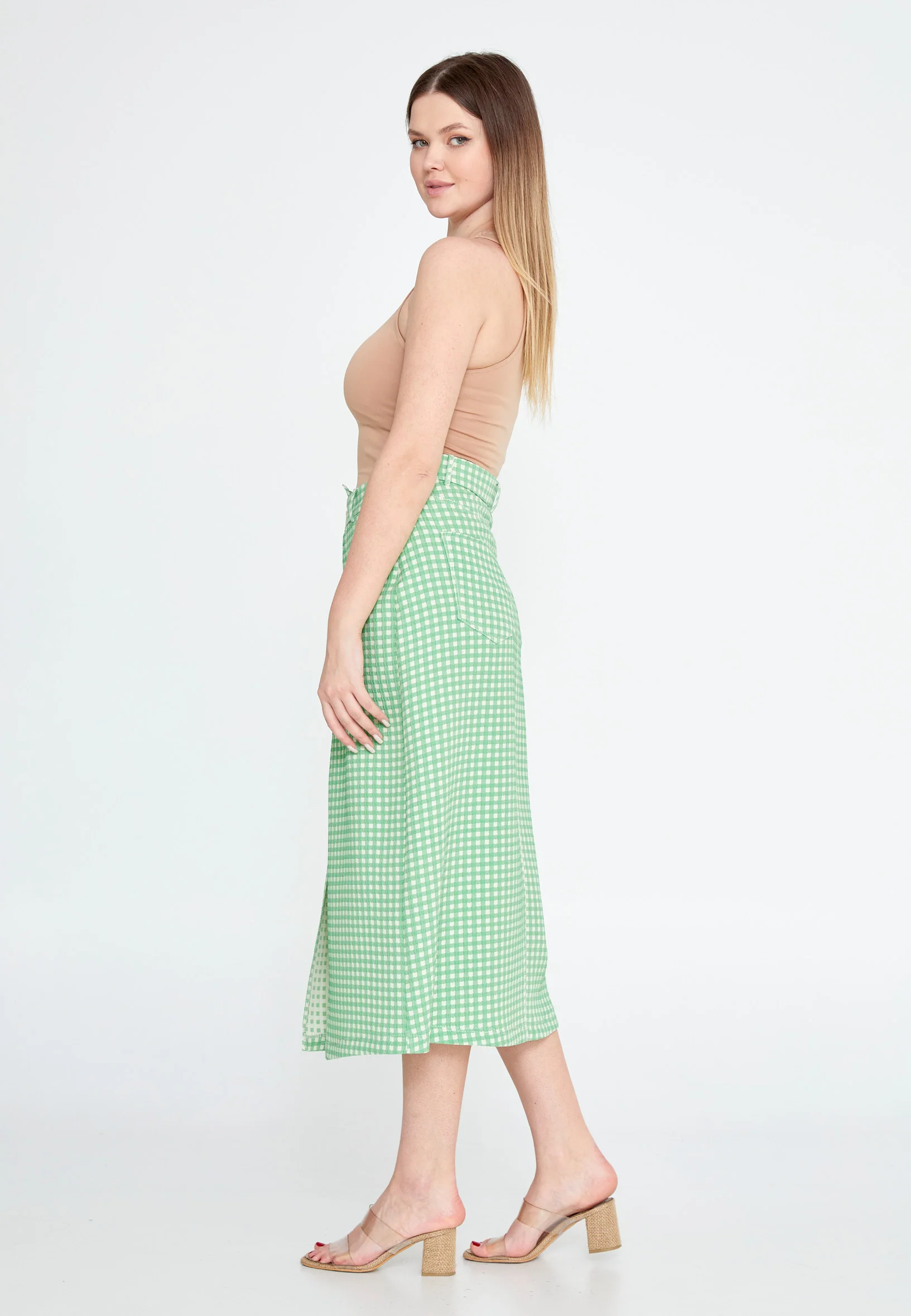 Midi Monogram Regular Skirt ber23y3140 - Image 4