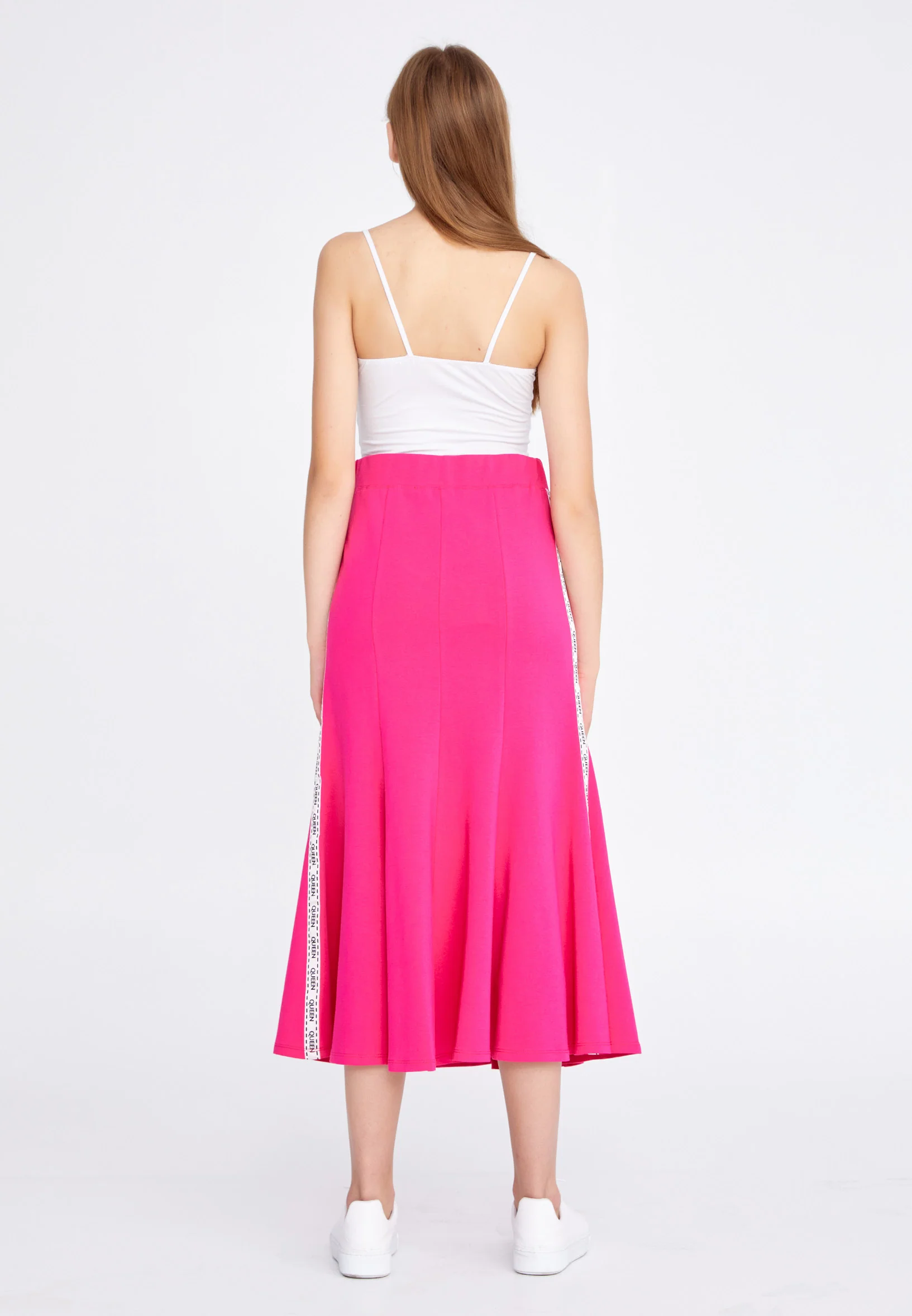Midi Printed Regular Skirt ber22k3111 - Image 7