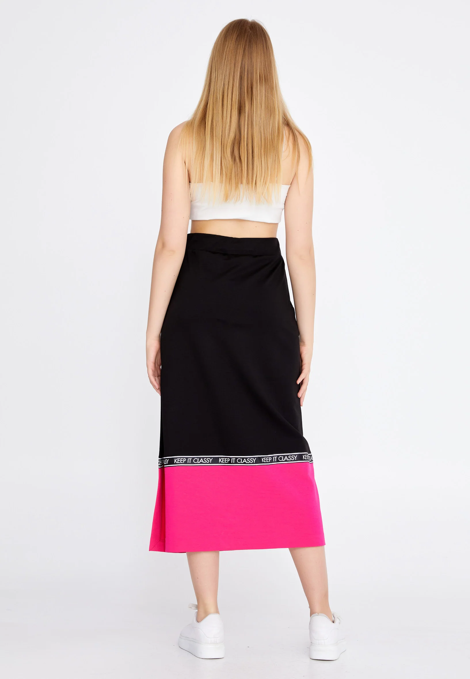 Midi Printed Regular Skirt ber22k3118 - Image 2