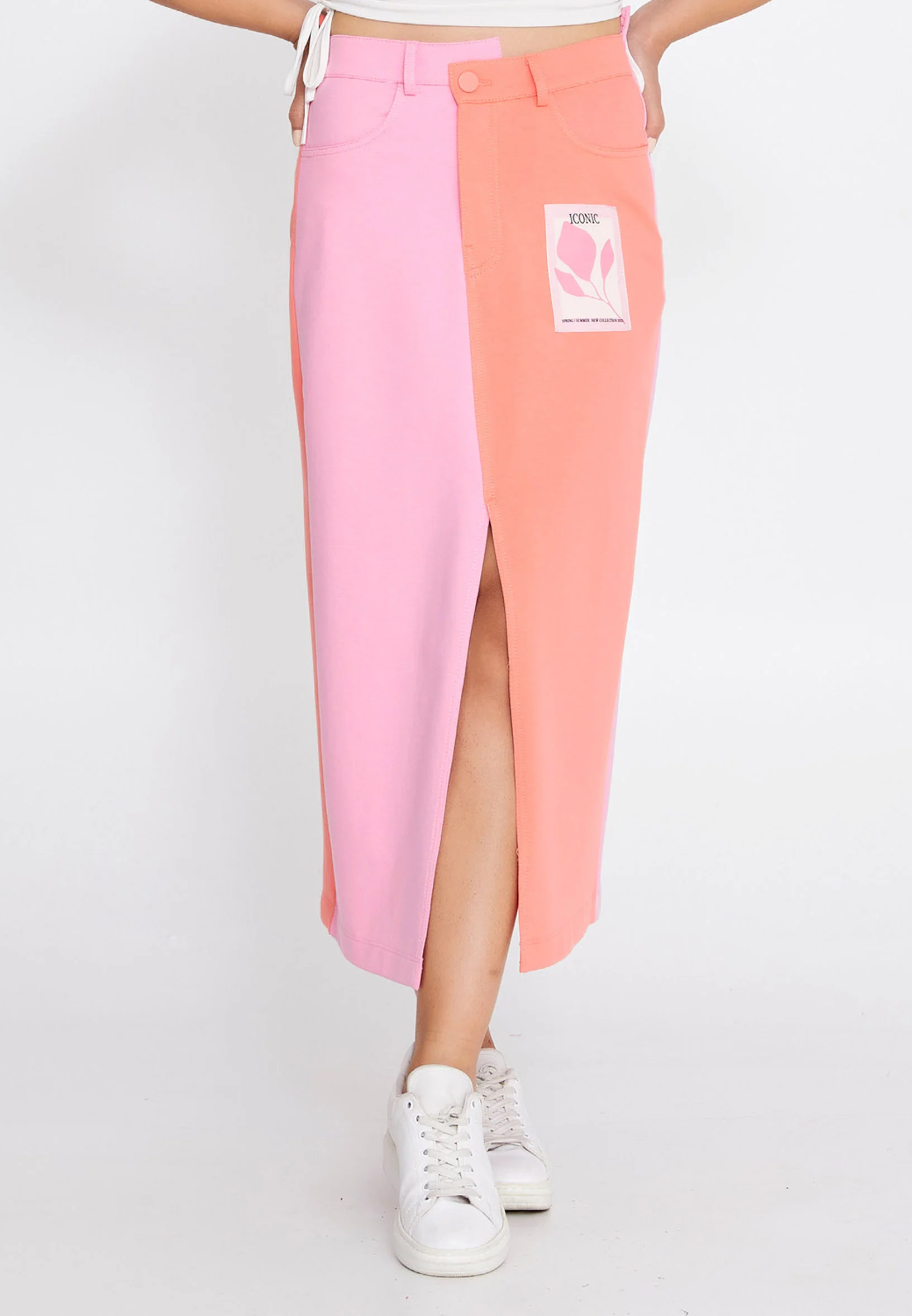 Midi Printed Regular Skirt ber23y3107 - Image 15