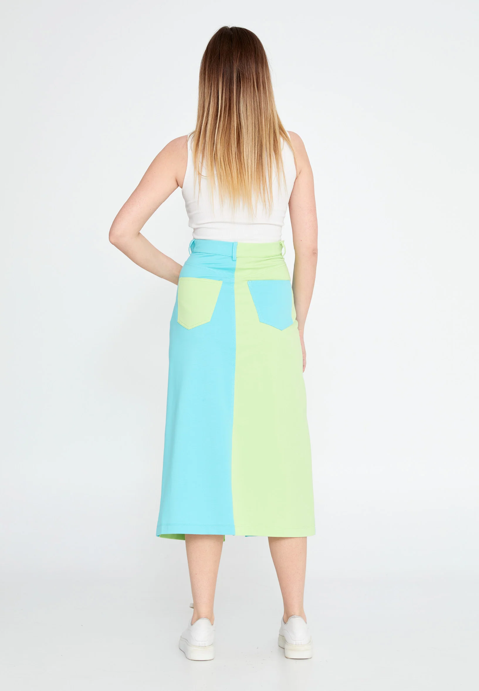 Midi Printed Regular Skirt ber23y3107 - Image 3