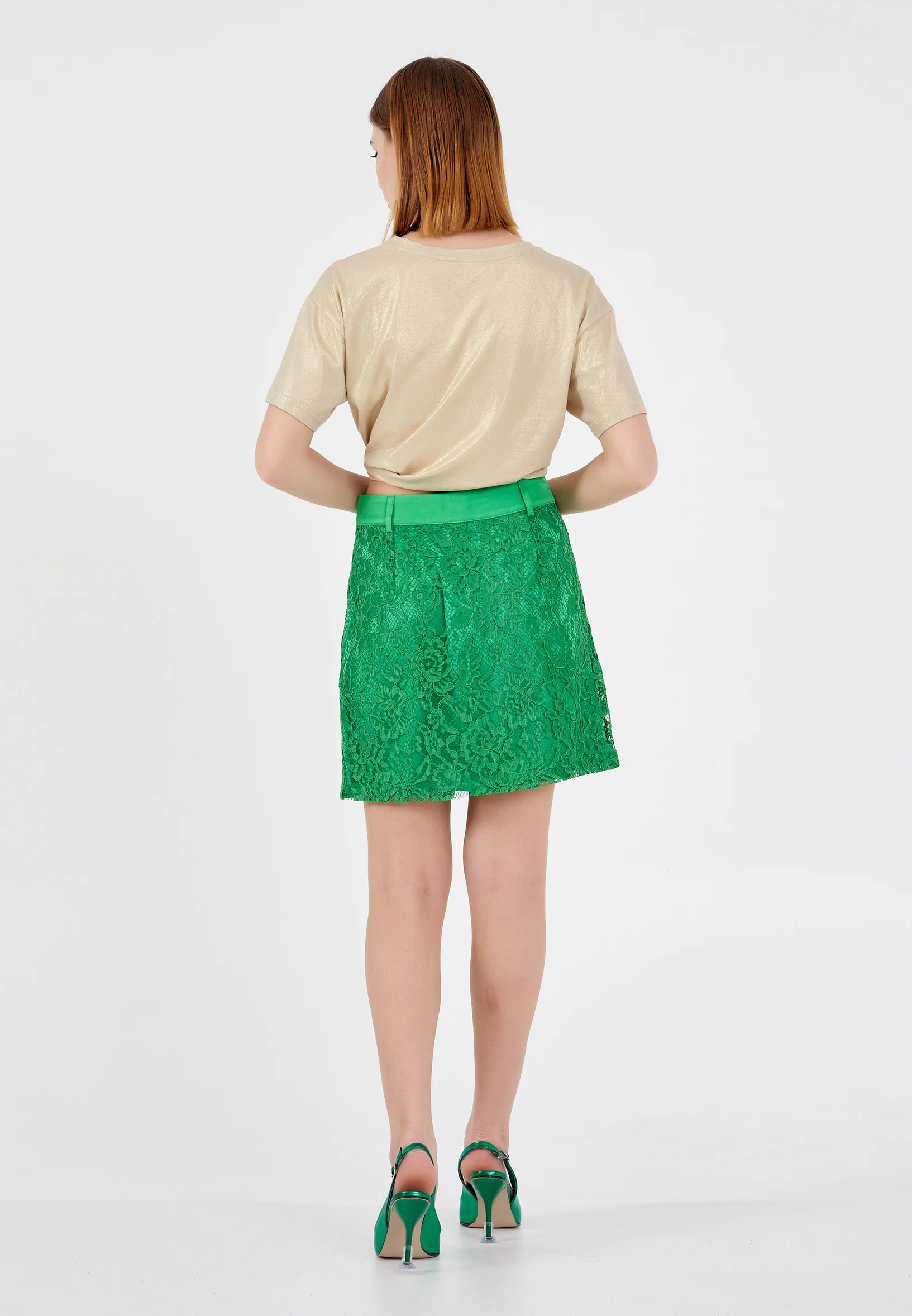 Mini Floral Regular Skirt ber23y3143 - Image 3