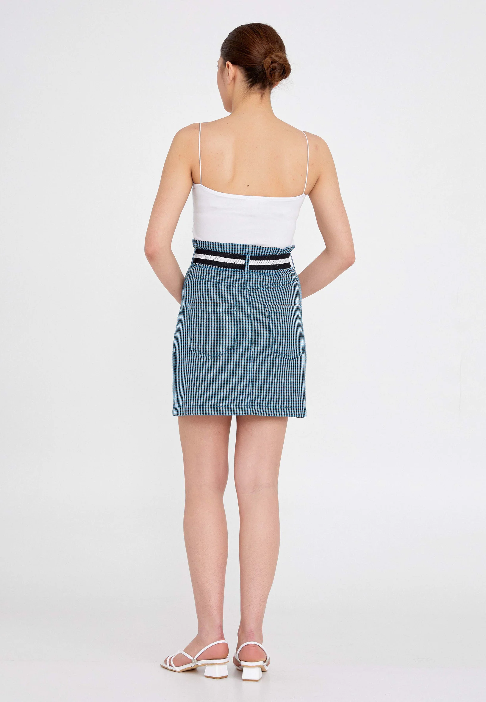 Mini Printed Regular Skirt ber21y3106 - Image 7