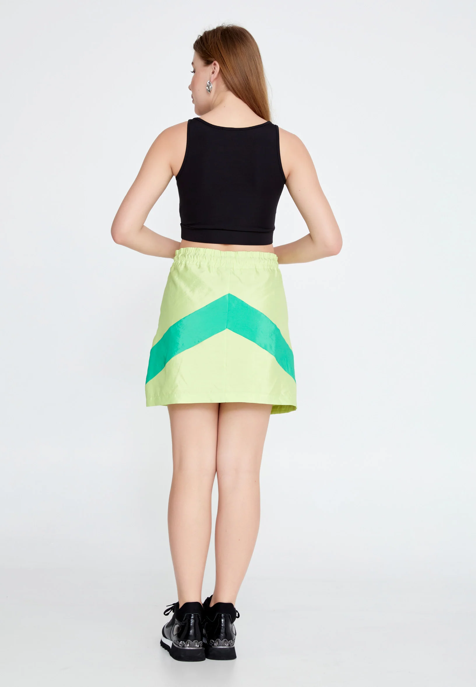 Mini Printed Regular Skirt ber23y3102 - Image 3