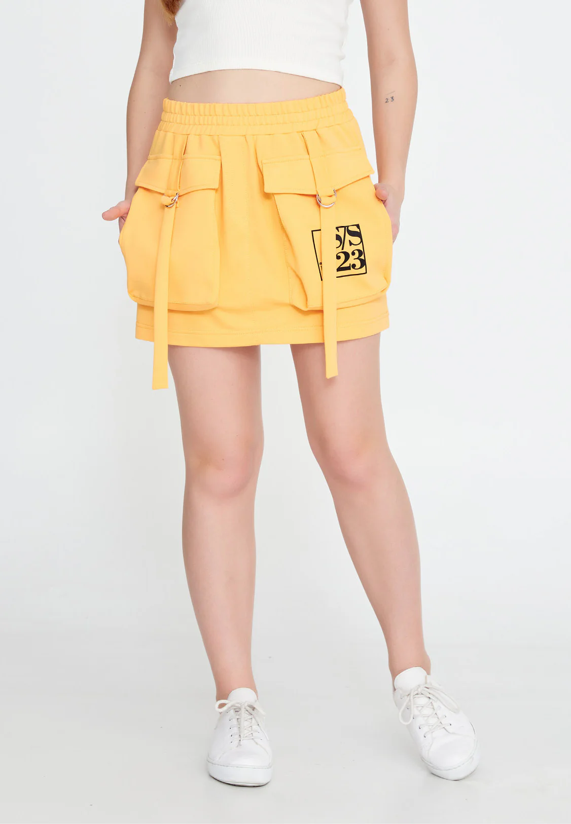 Mini Printed Regular Skirt ber23y3116 - Image 5