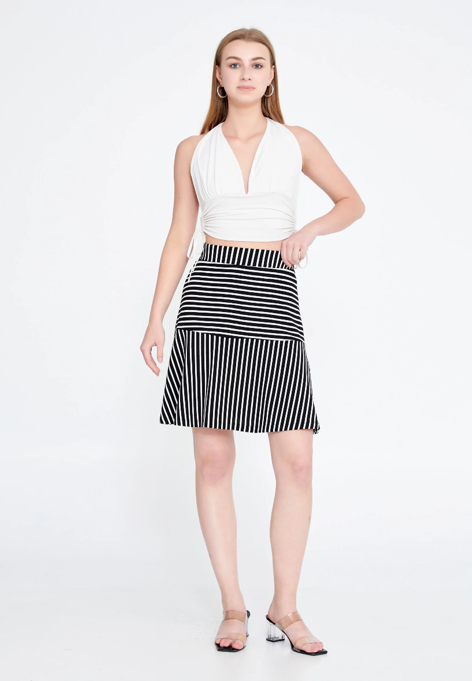 Mini Striped Regular Skirt ber20y3111 - Image 2