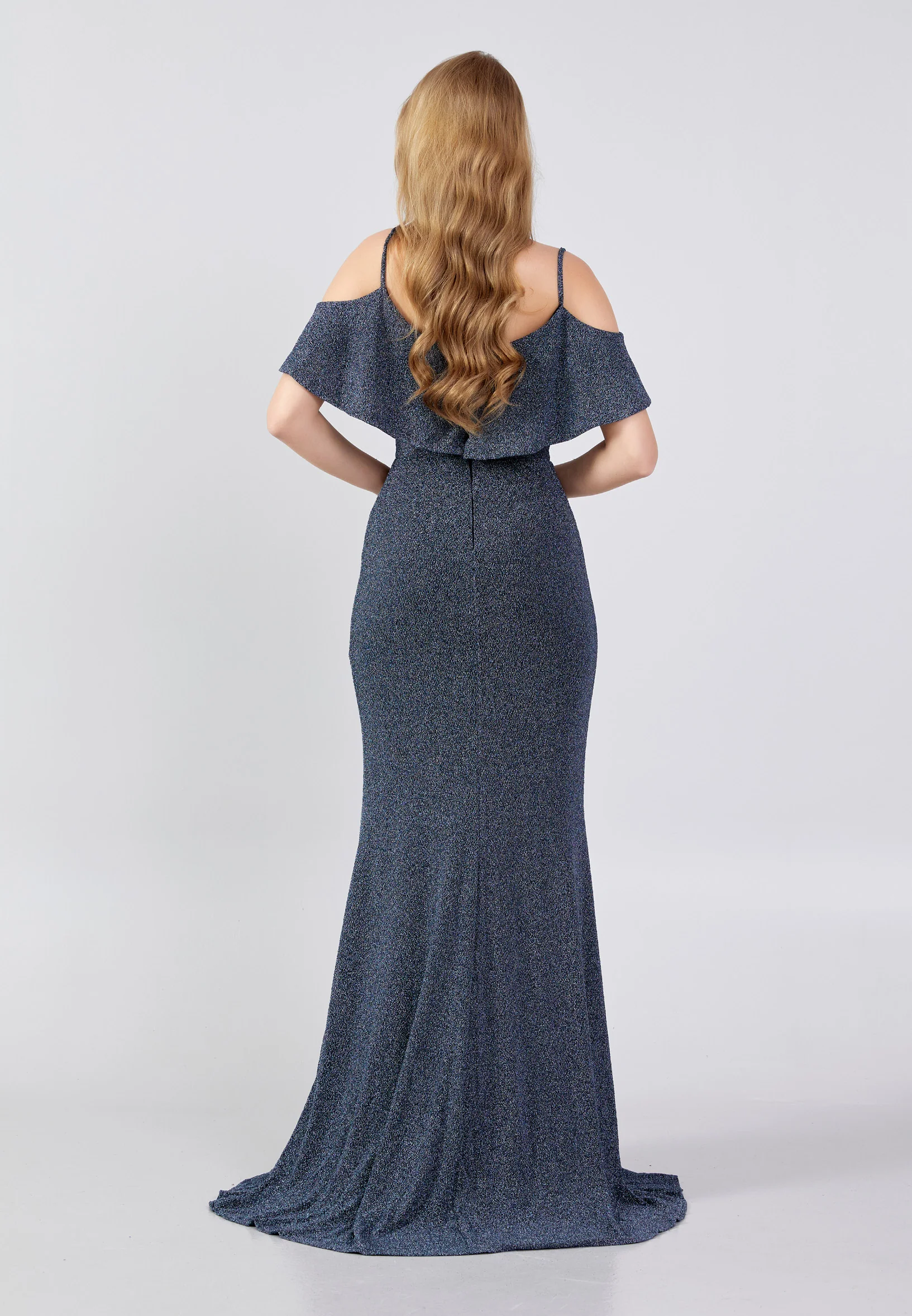 Off Shoulder Maxi Lycra Mermaid Regular Evening Dress swr5071 - Image 10