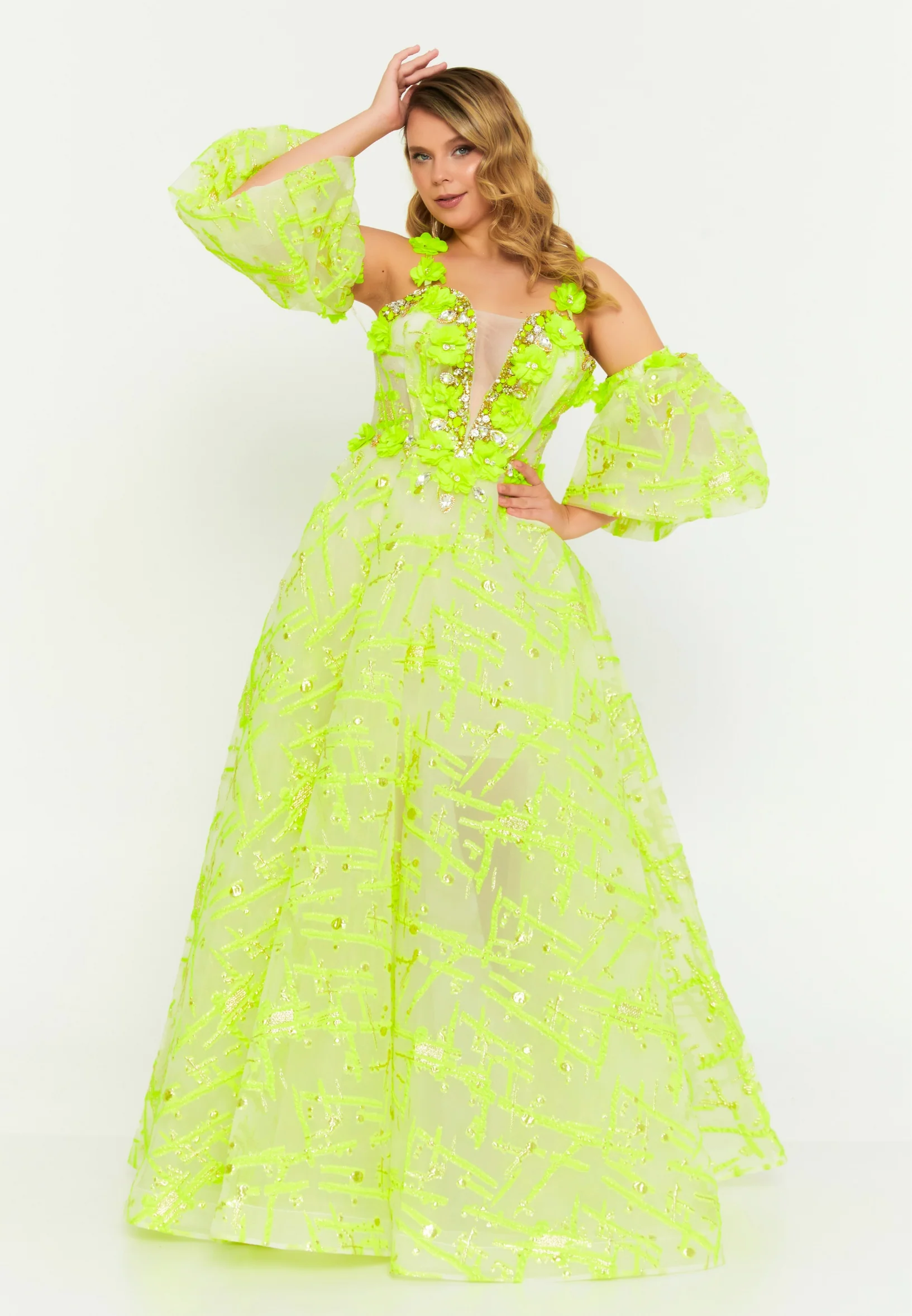 Off Shoulder Maxi Polyester A - Line Regular Prom Dress mtn88185 - Image 5