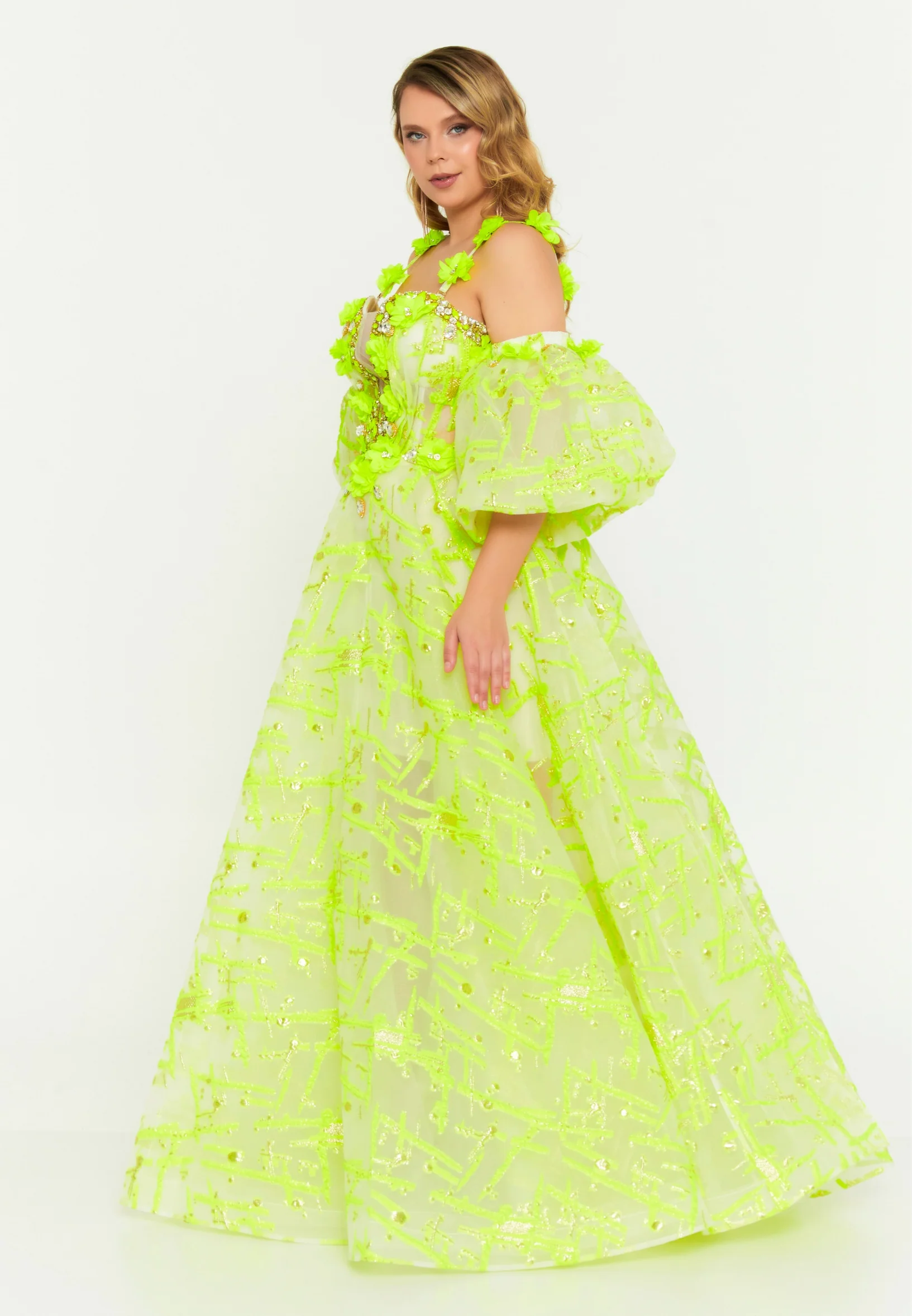 Off Shoulder Maxi Polyester A - Line Regular Prom Dress mtn88185 - Image 7