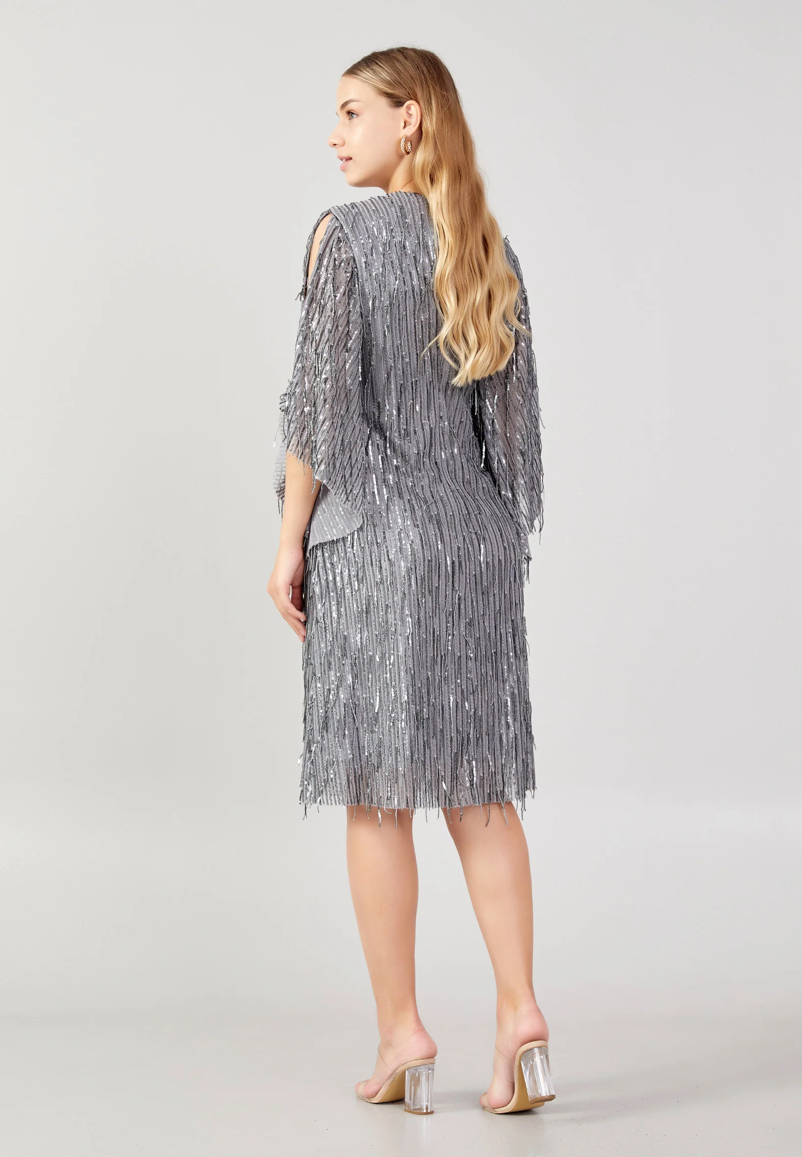 Off Shoulder Midi Sequin Column Plus Size Evening Dress jnm23-381-b - Image 10