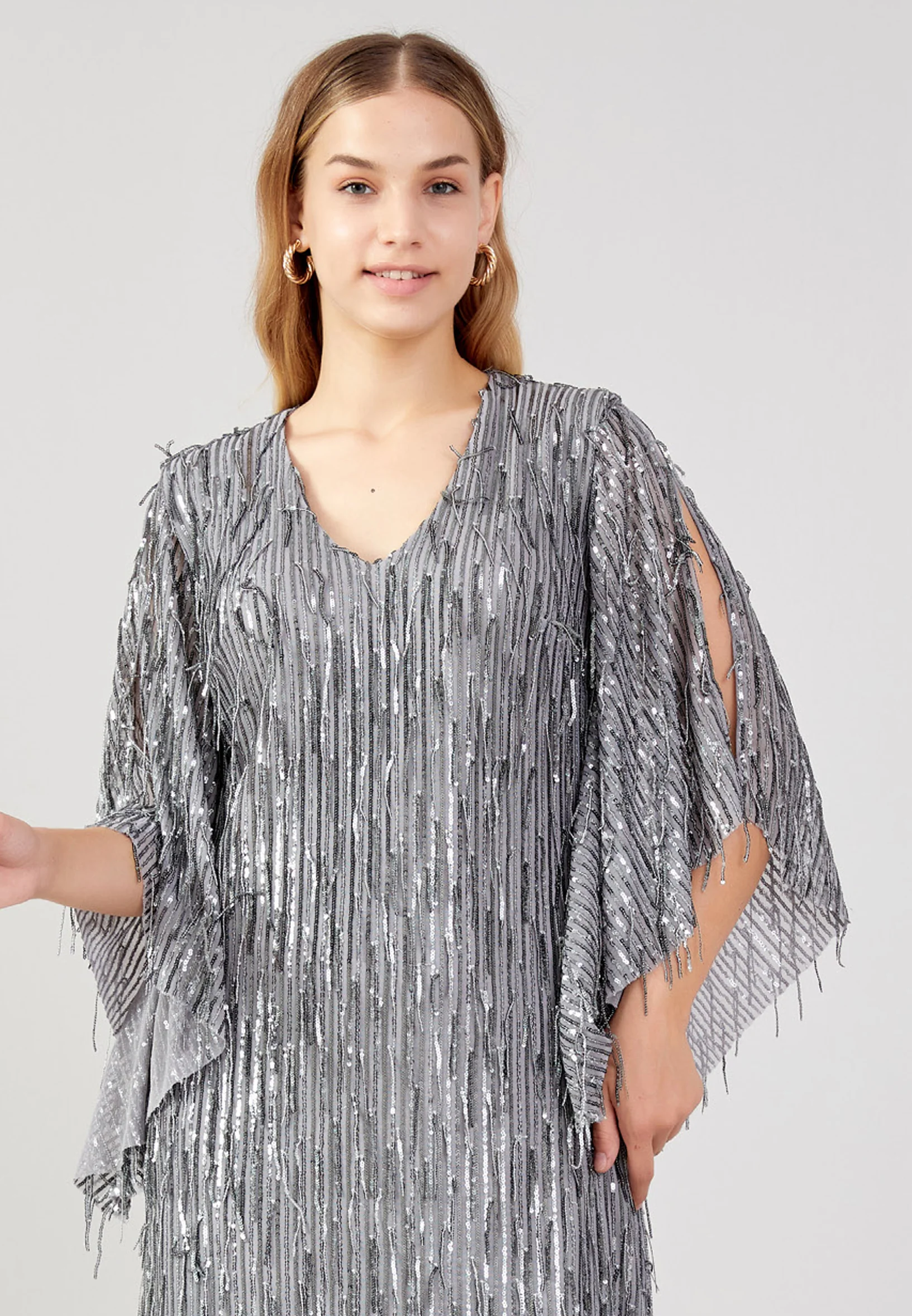 Off Shoulder Midi Sequin Column Plus Size Evening Dress jnm23-381-b - Image 12