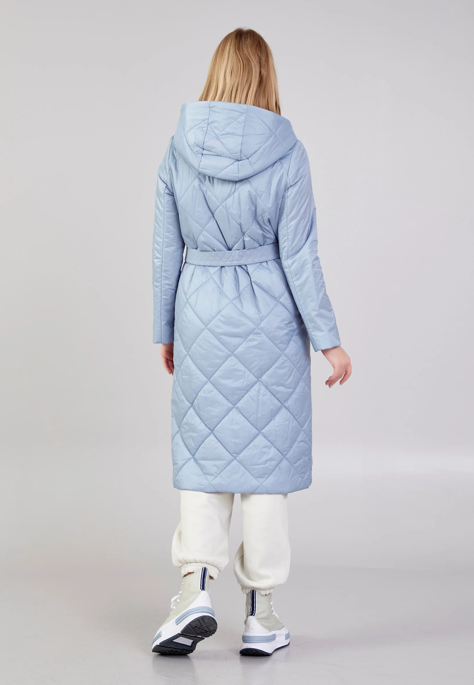 Polyester Solid Color Regular Coat cln2407 - Image 16