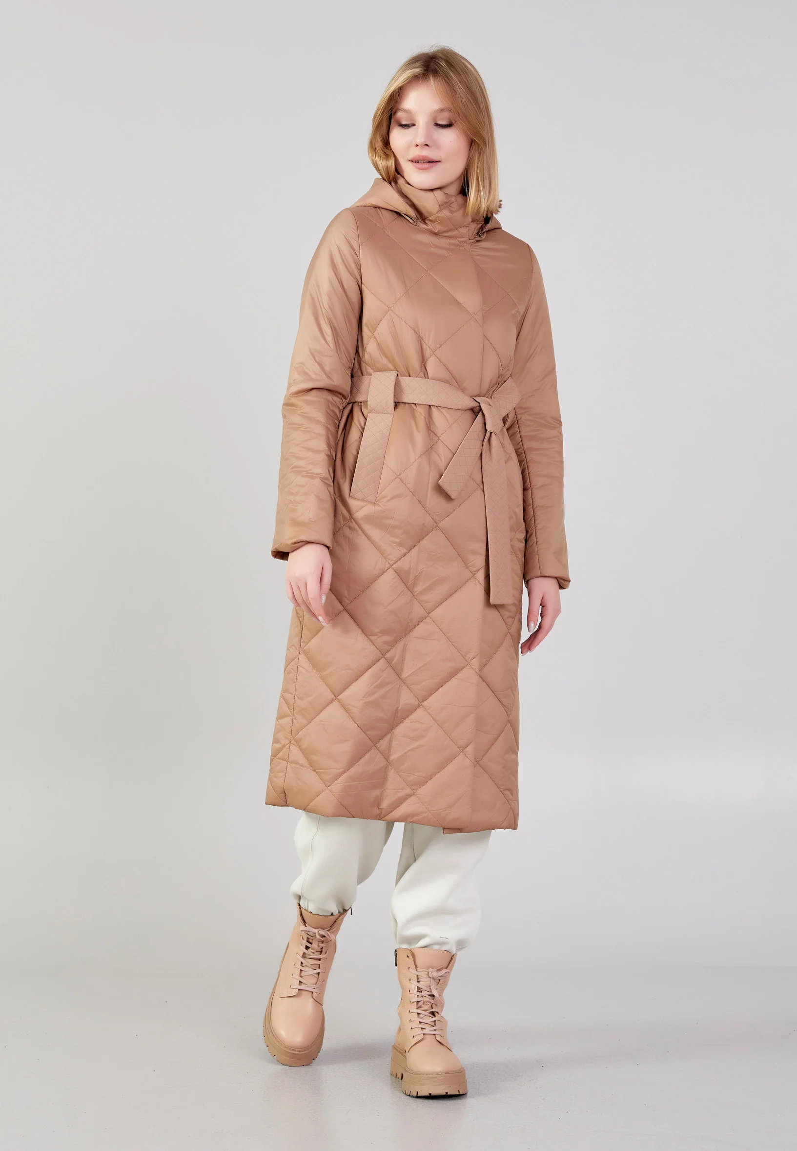 Polyester Solid Color Regular Coat cln2407 - Image 22