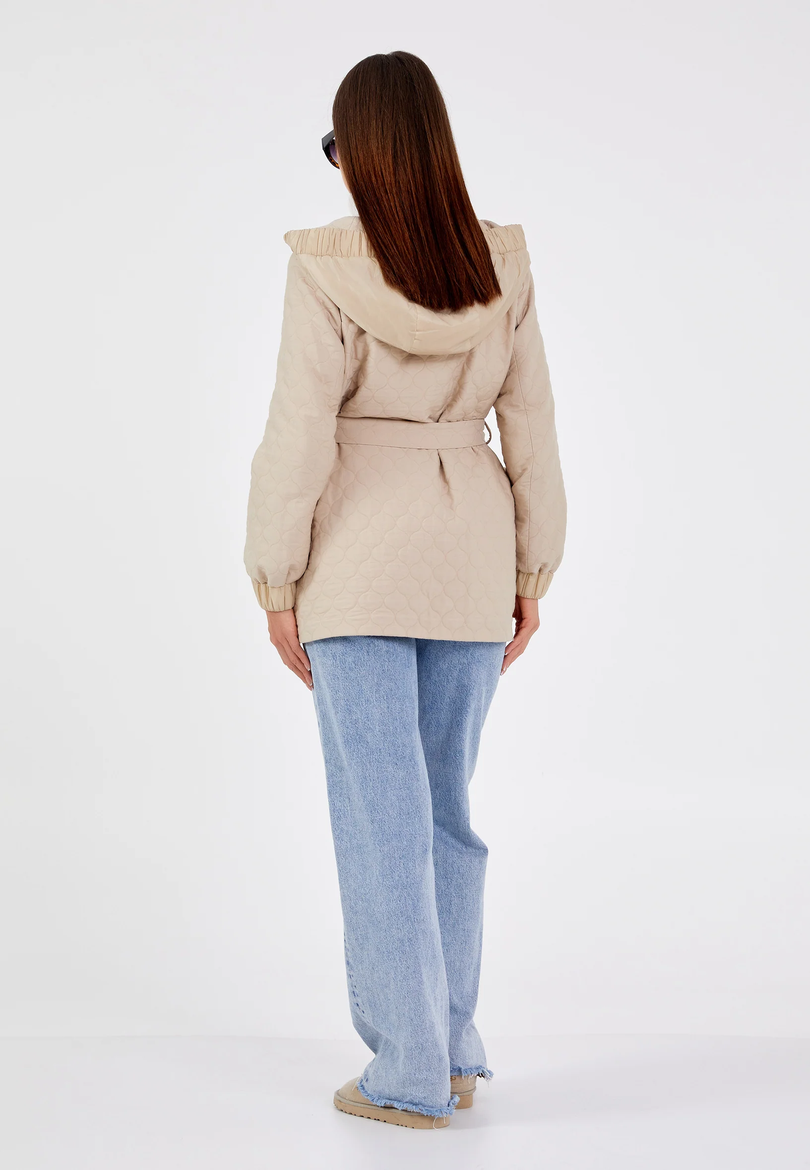 Polyester Solid Color Regular Coat cln2411 - Image 8