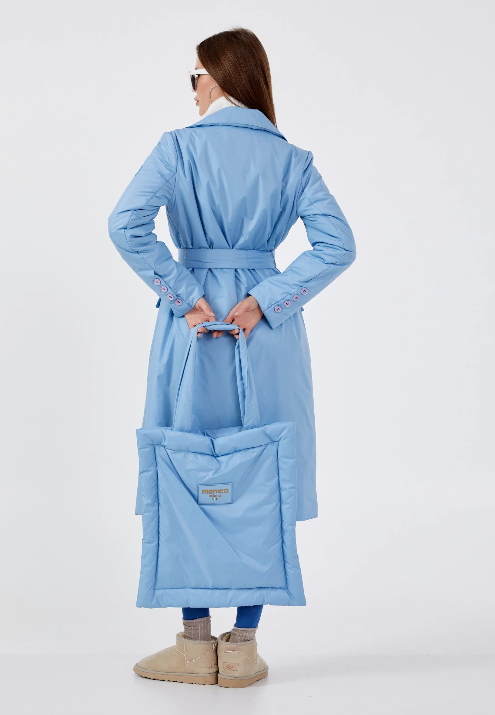 Polyester Solid Color Regular Coat mml0448 - Image 10