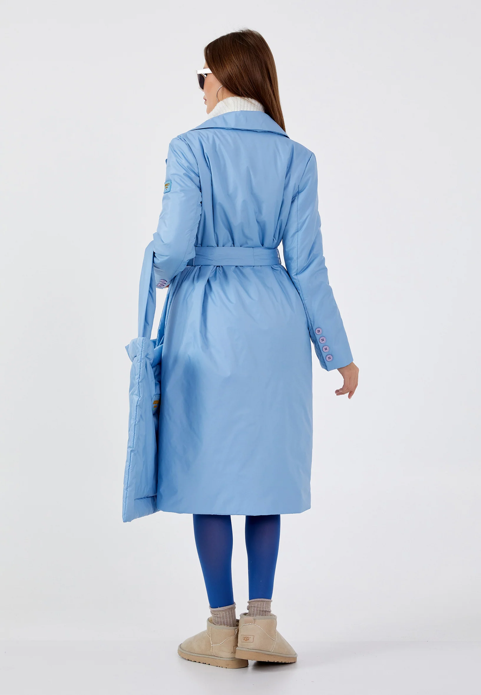 Polyester Solid Color Regular Coat mml0448 - Image 8