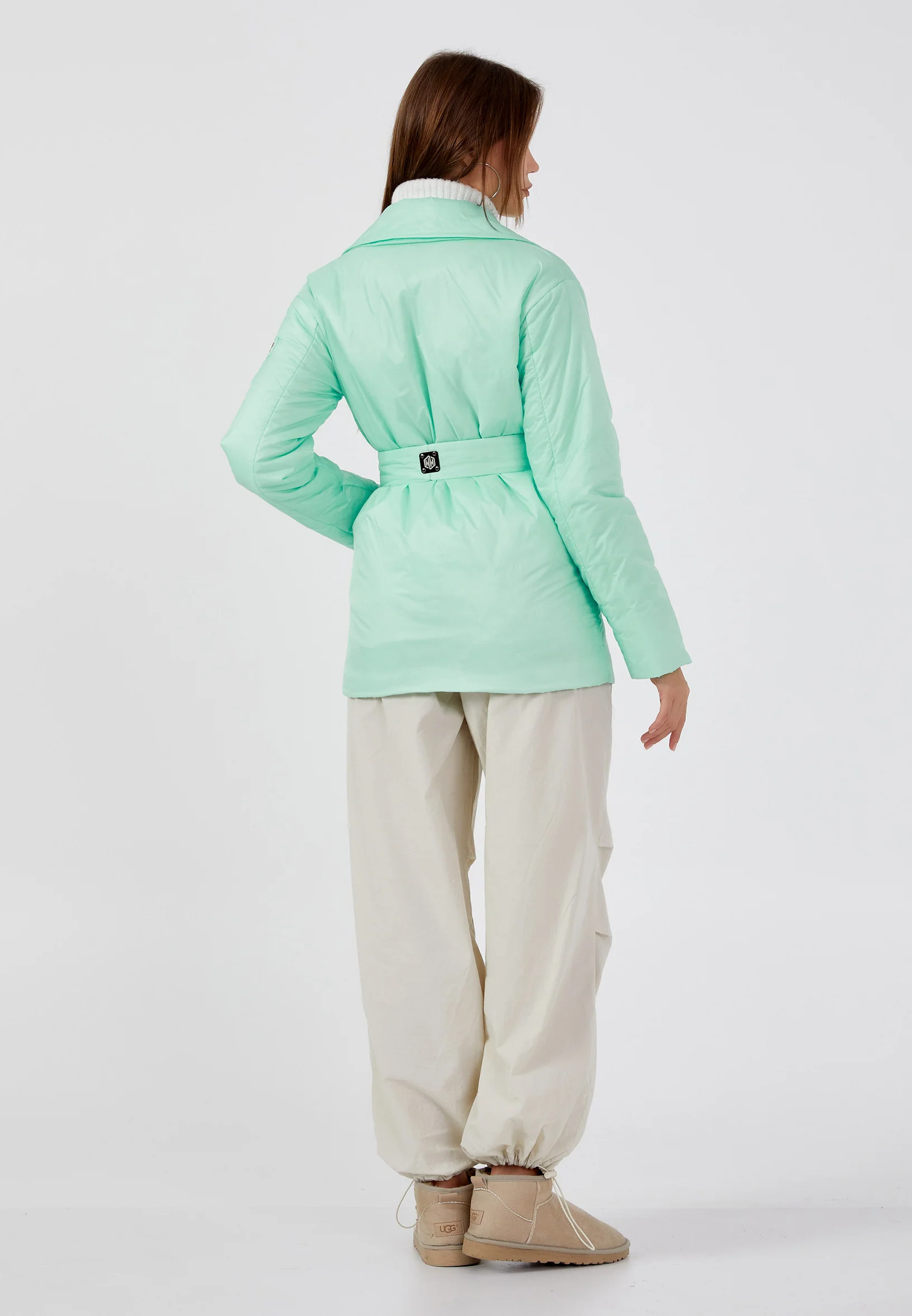 Polyester Solid Color Regular Coat mml0452 - Image 27