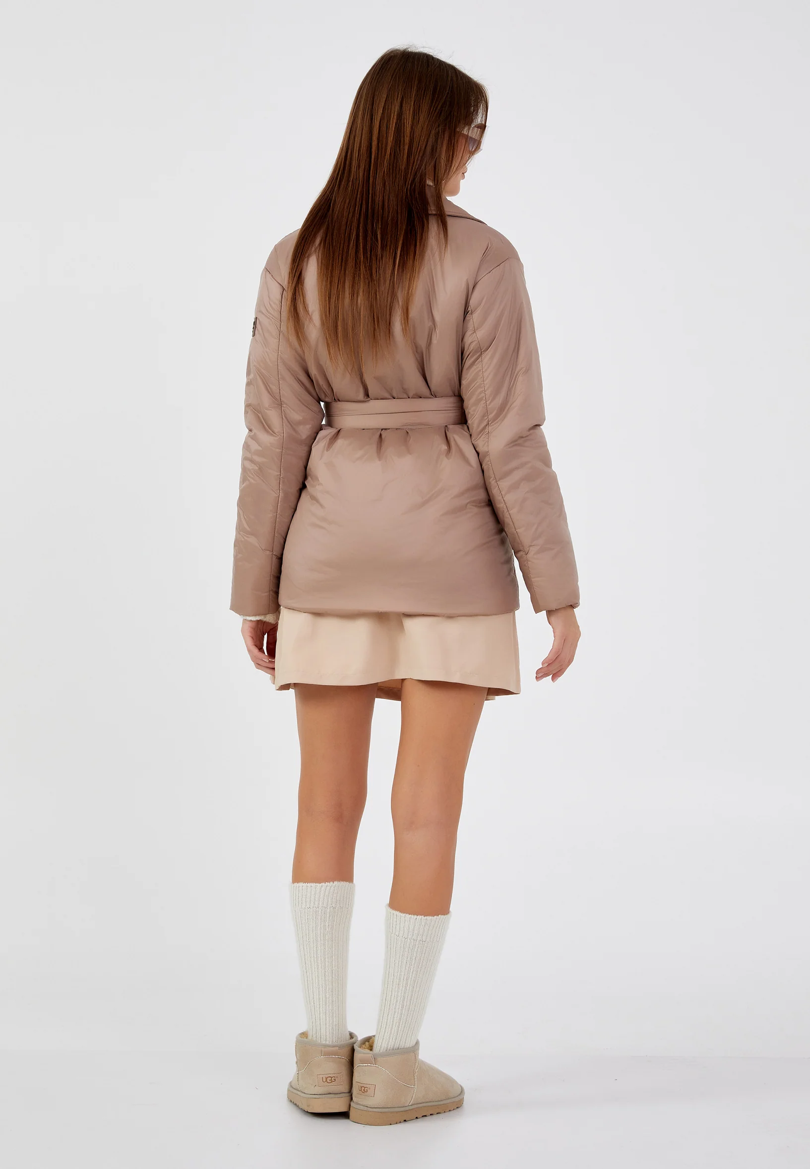 Polyester Solid Color Regular Coat mml0452 - Image 31