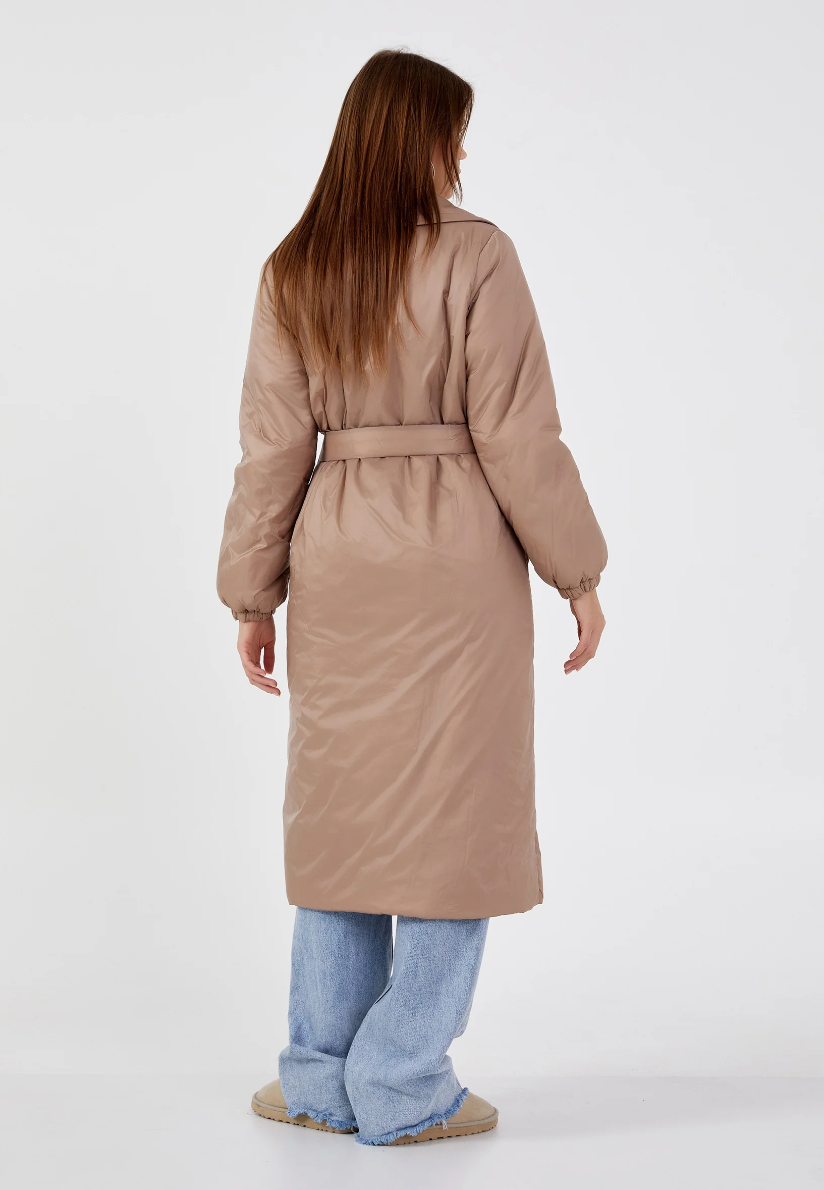 Polyester Solid Color Regular Coat mml0456 - Image 22