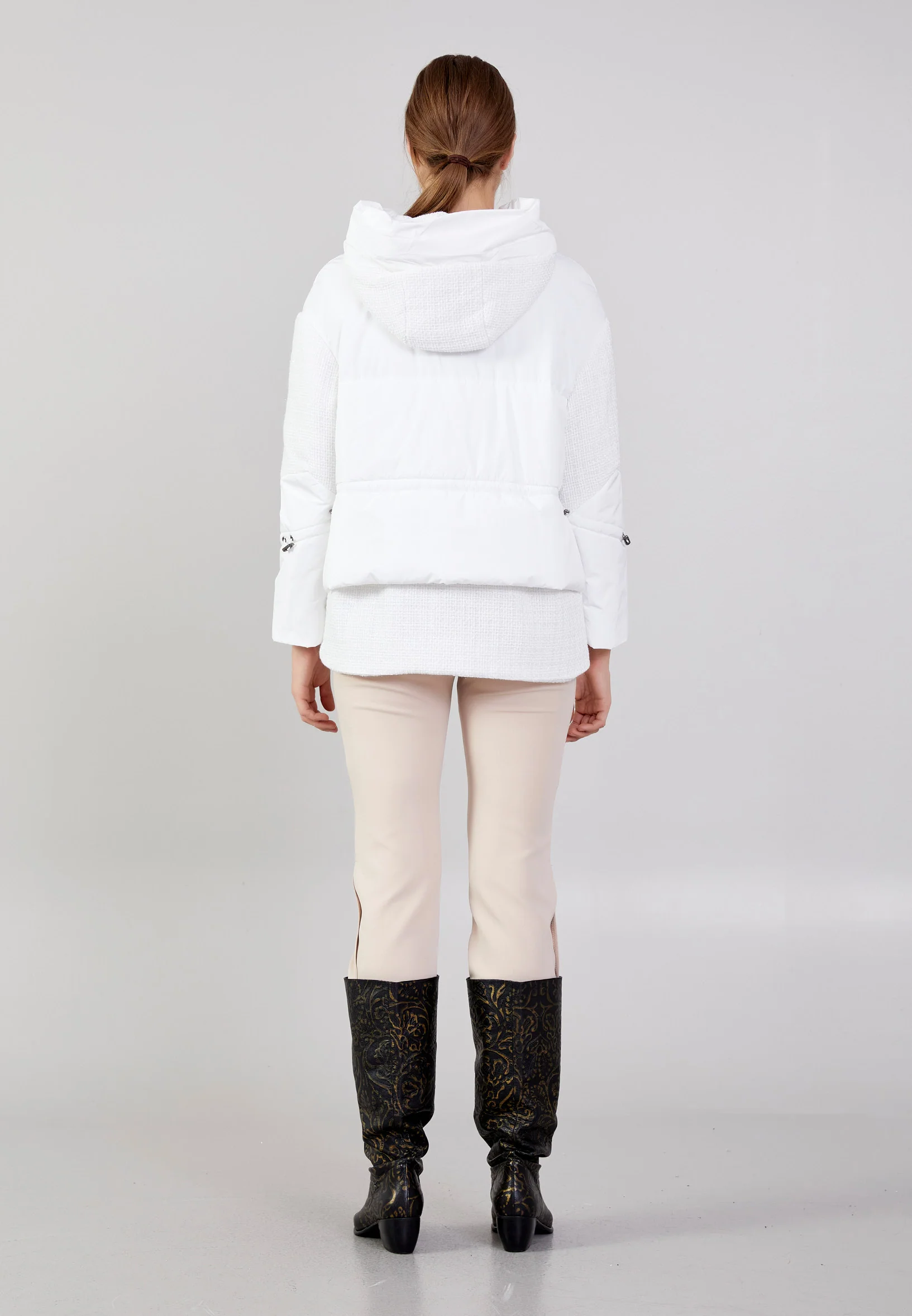 Polyester Solid Color Regular Coat mml0522 - Image 12