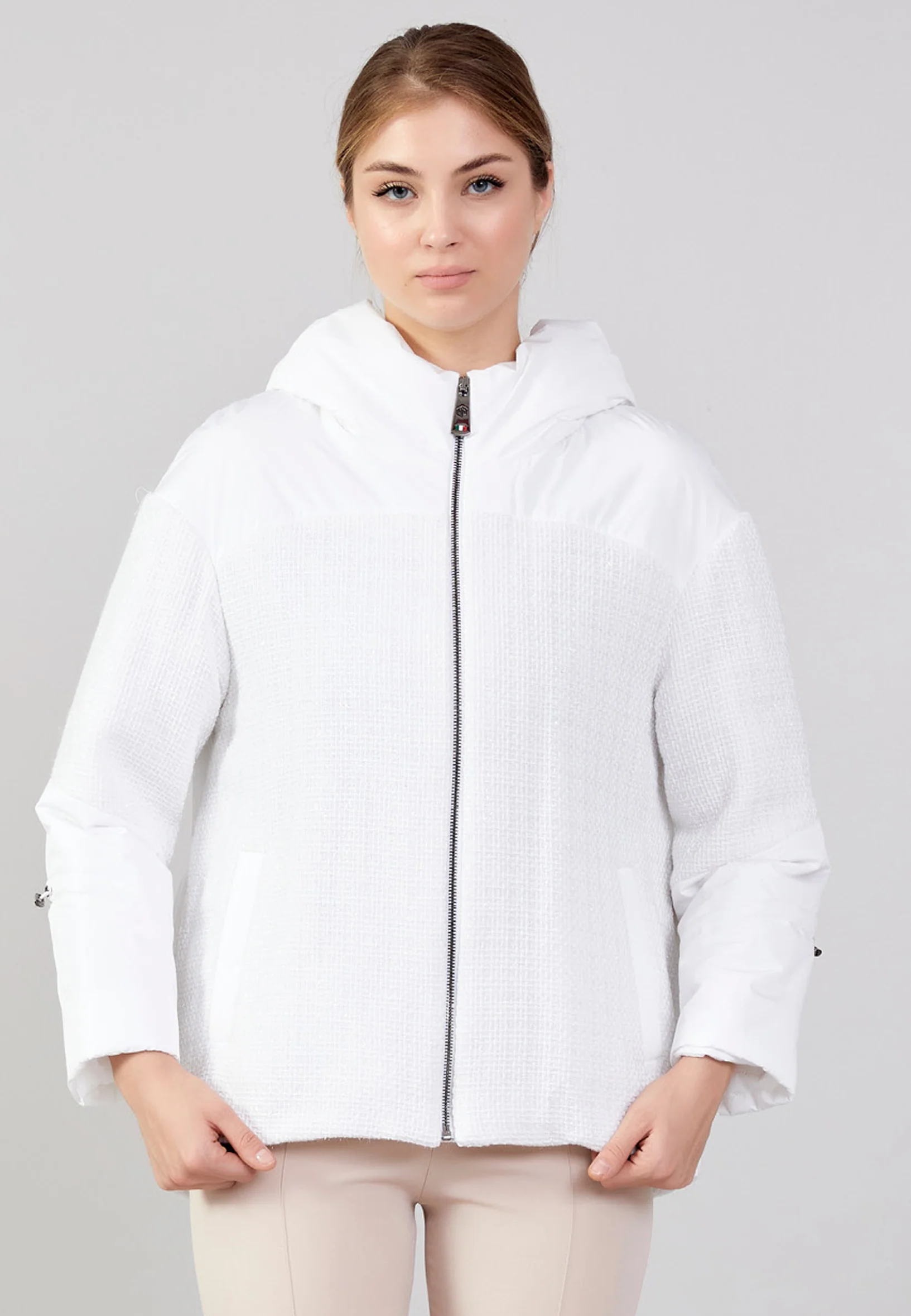 Polyester Solid Color Regular Coat mml0522 - Image 9