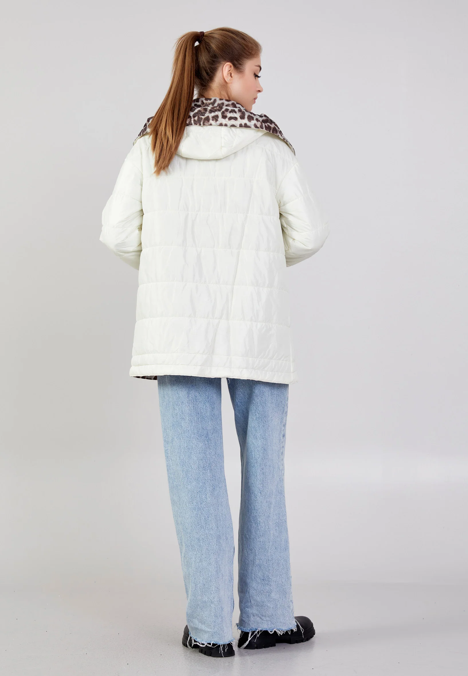 Polyester Solid Color Regular Coat mml0569 - Image 17