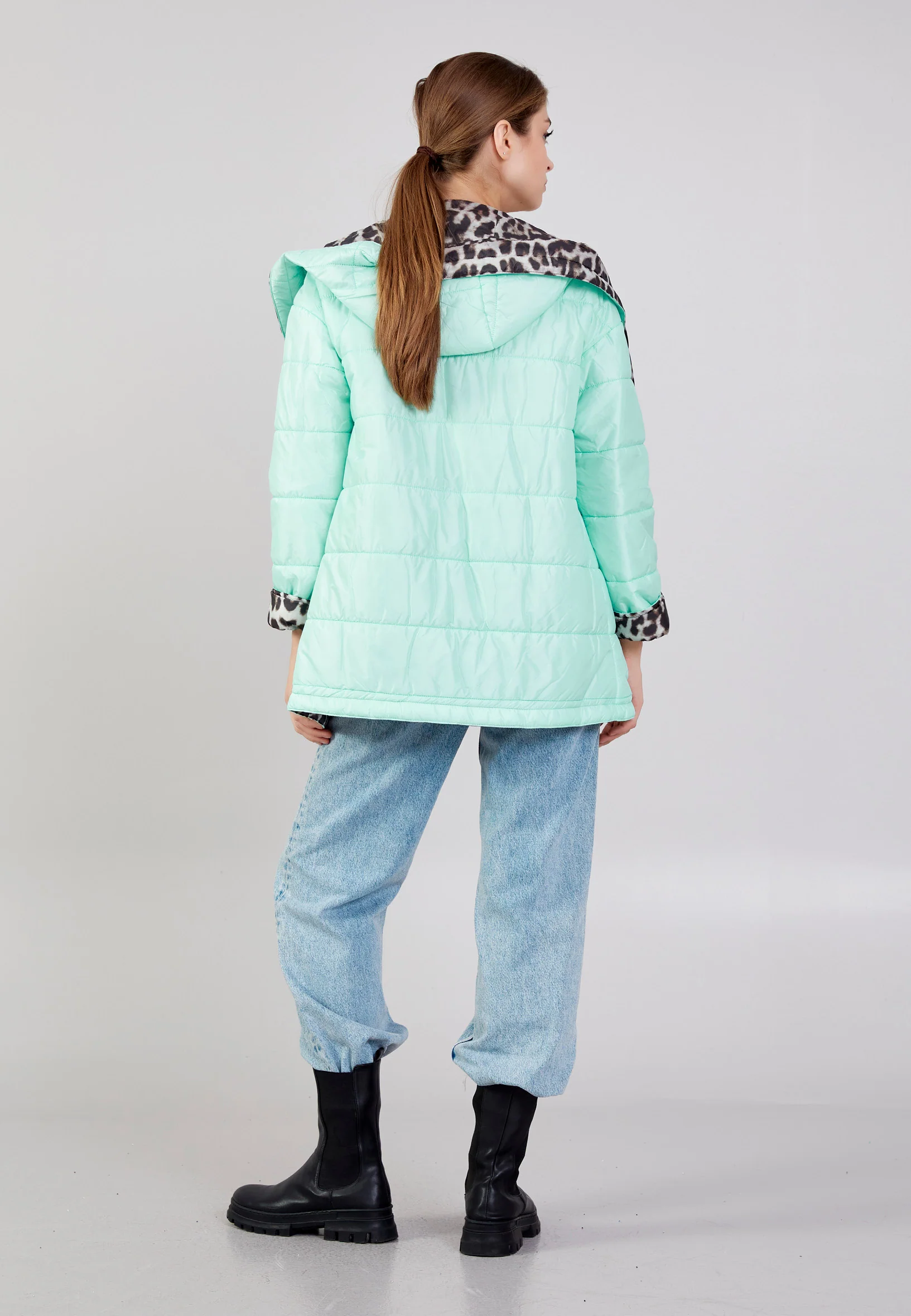 Polyester Solid Color Regular Coat mml0569 - Image 21