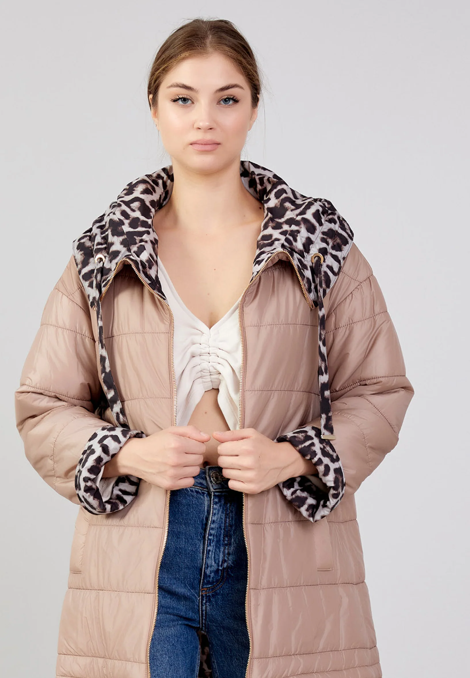 Polyester Solid Color Regular Coat mml0569 - Image 26