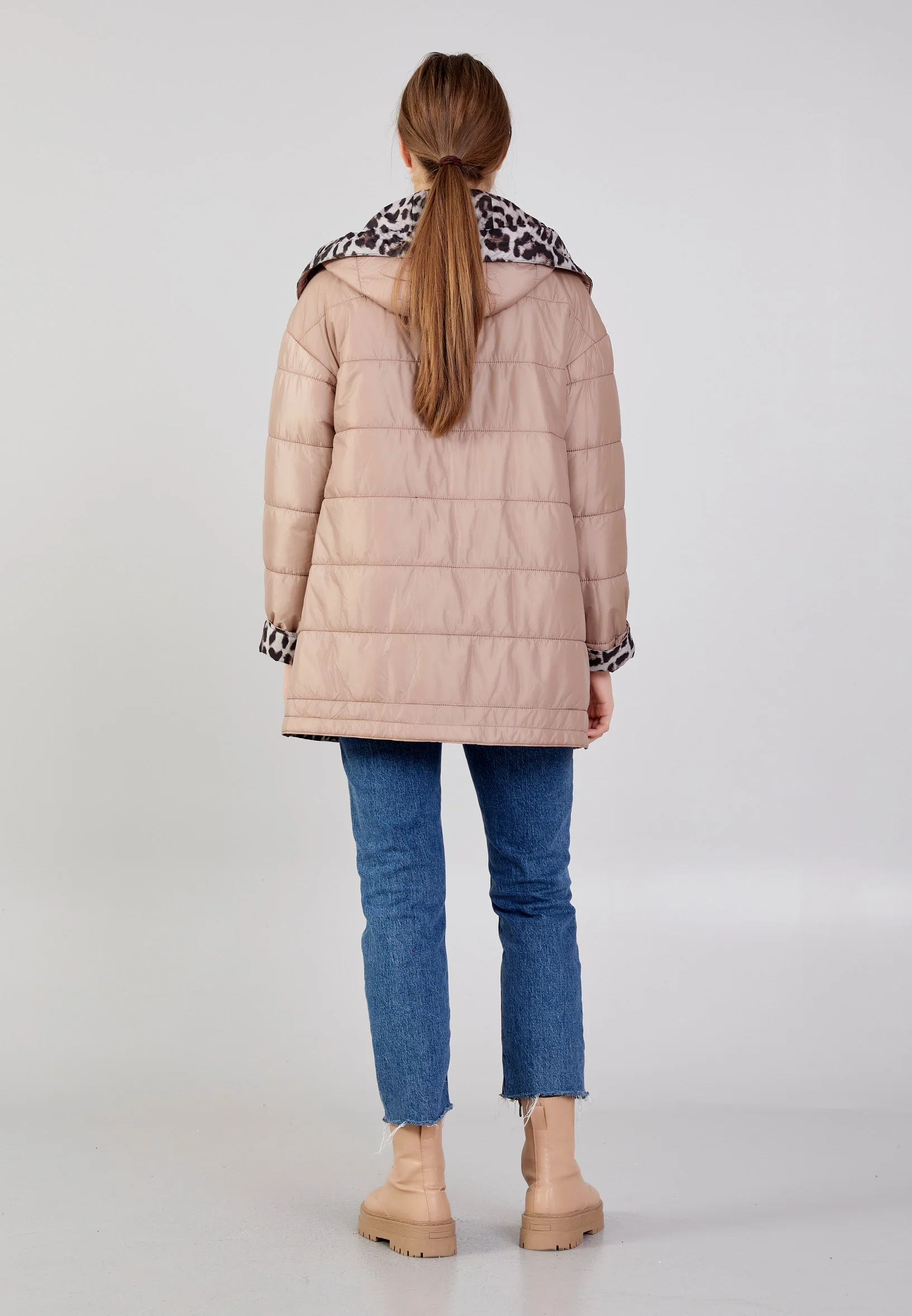 Polyester Solid Color Regular Coat mml0569 - Image 29