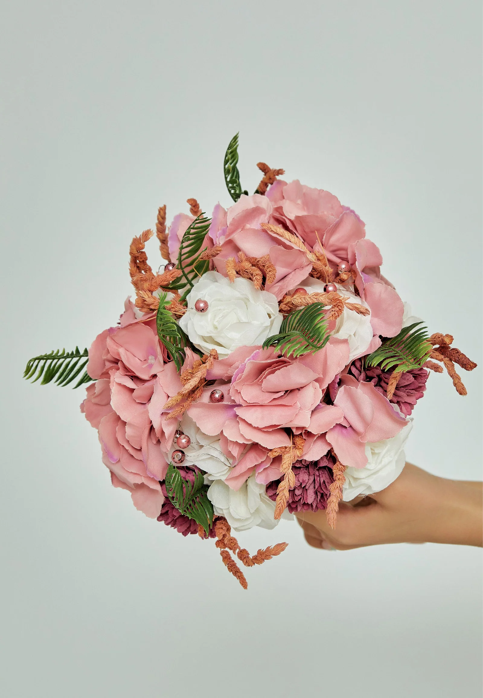 Ranunculus Round Bridal Bouquet aba23-40-1 - Image 4