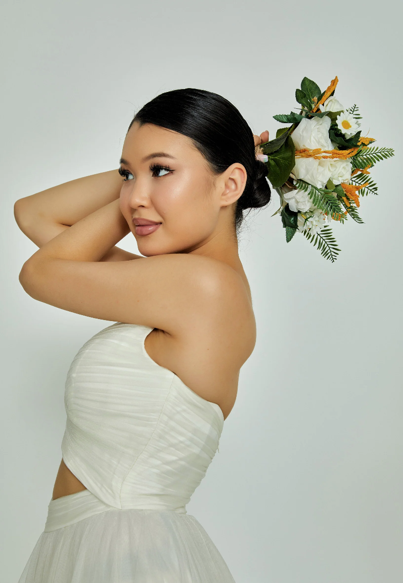 Ranunculus Round Bridal Bouquet aba23-40-3 - Image 2