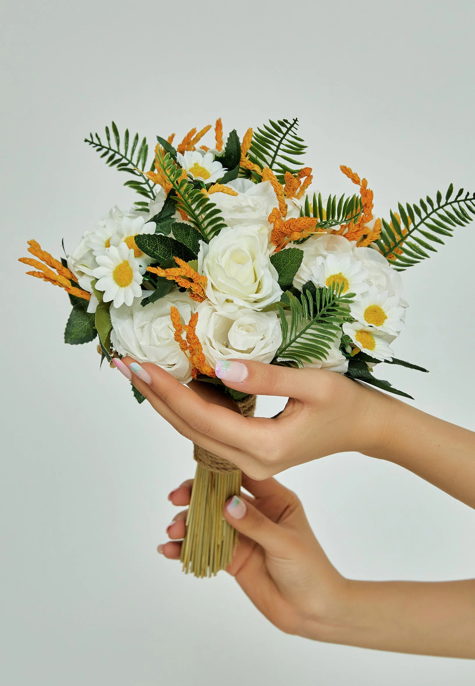Ranunculus Round Bridal Bouquet aba23-40-3 - Image 4