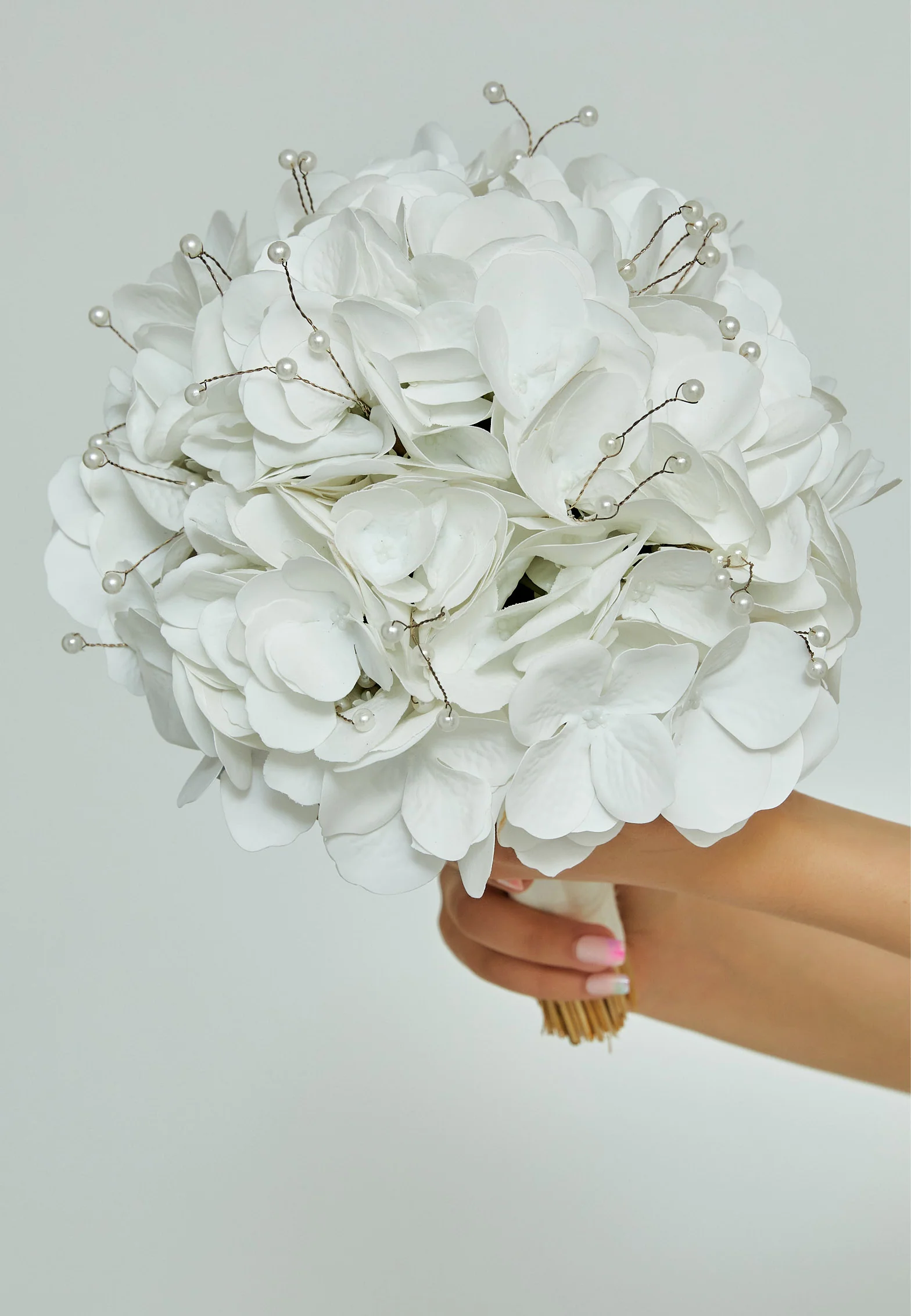 Ranunculus Round Bridal Bouquet aba23-41-1 - Image 4