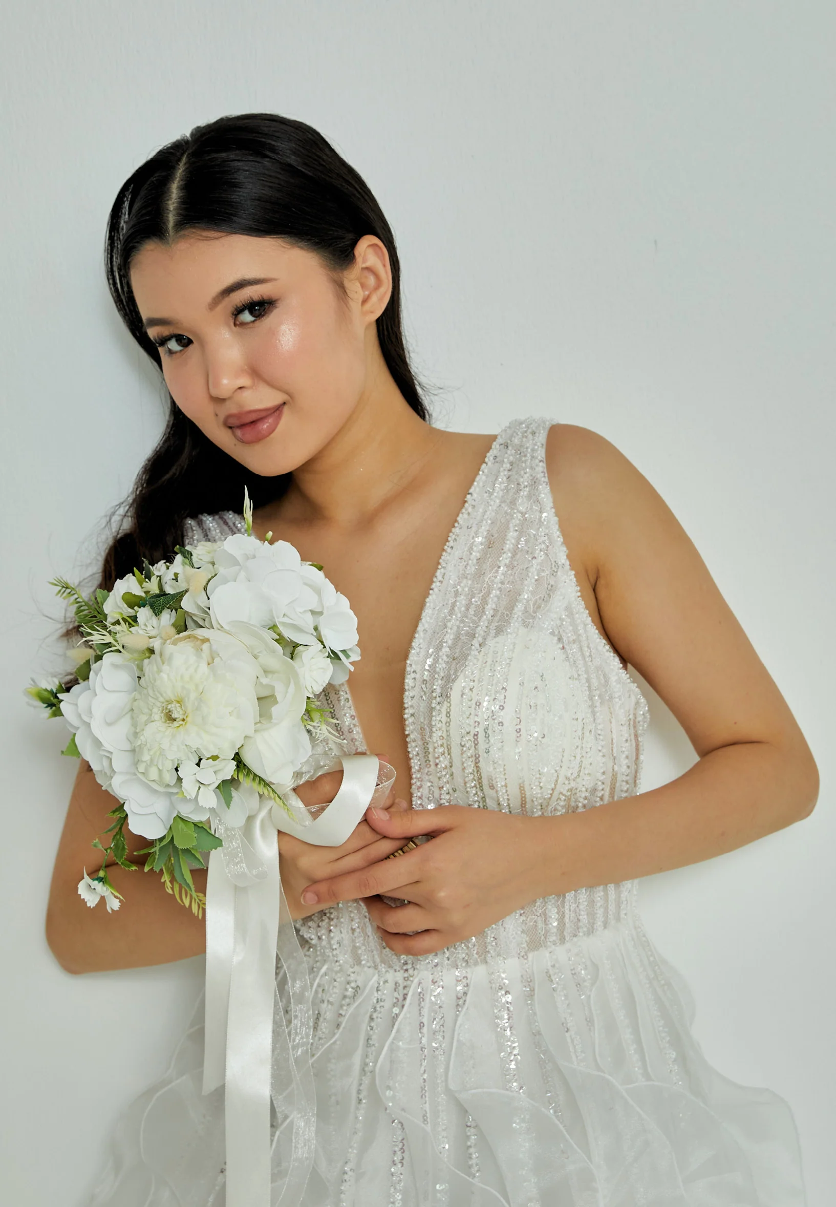 Ranunculus Round Bridal Bouquet aba23-41-12